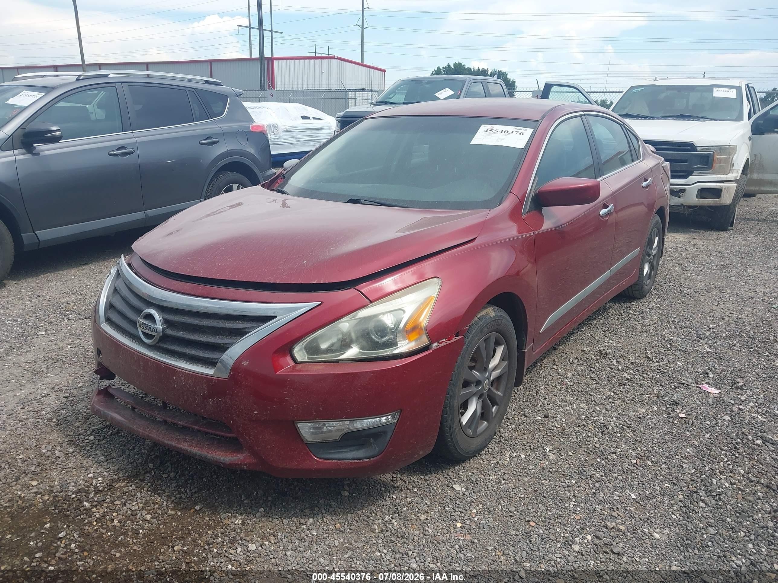 2015 Nissan Altima 2.5 S Red vin: 1N4AL3AP5FN894779