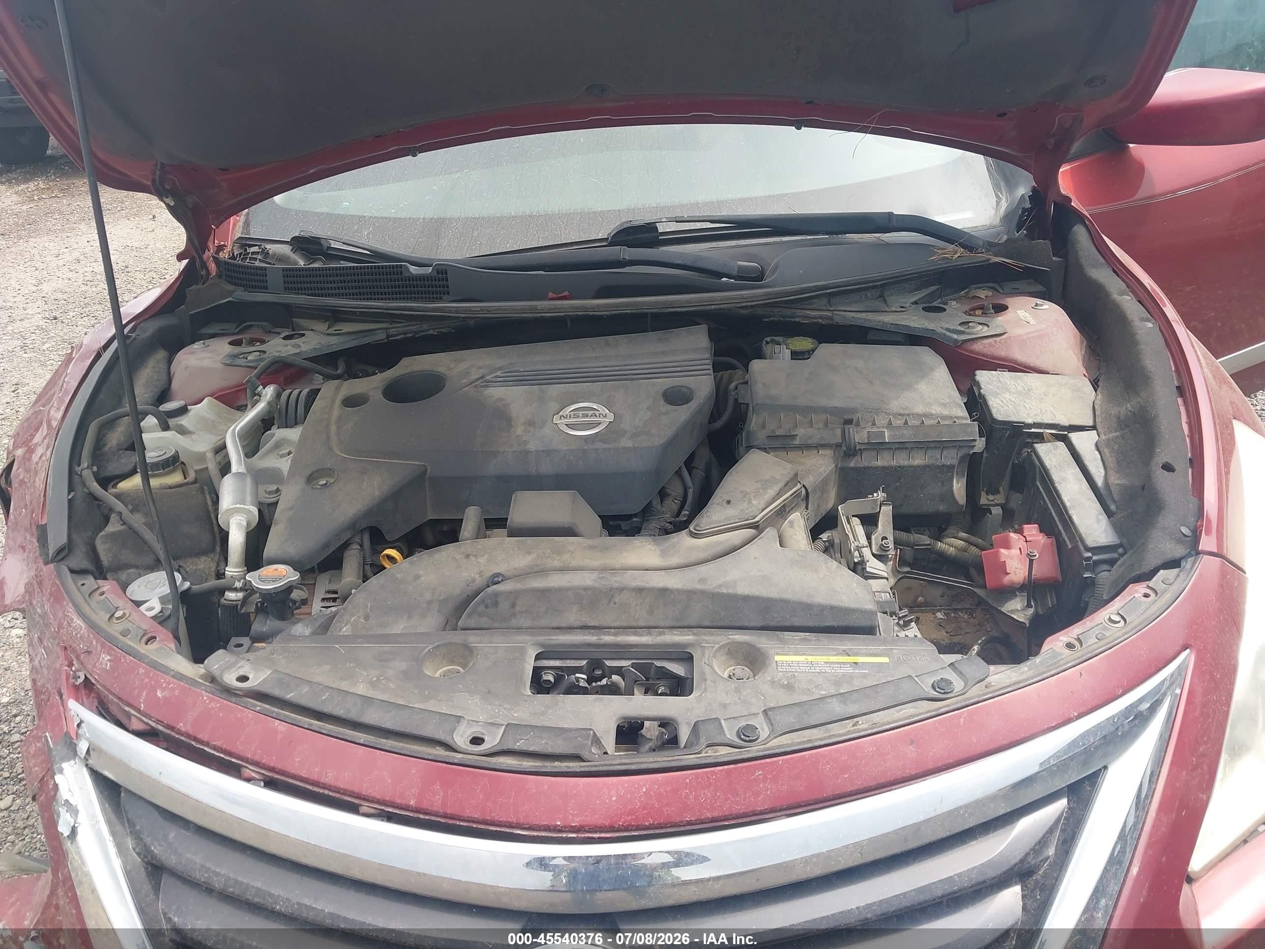 2015 Nissan Altima 2.5 S Red vin: 1N4AL3AP5FN894779