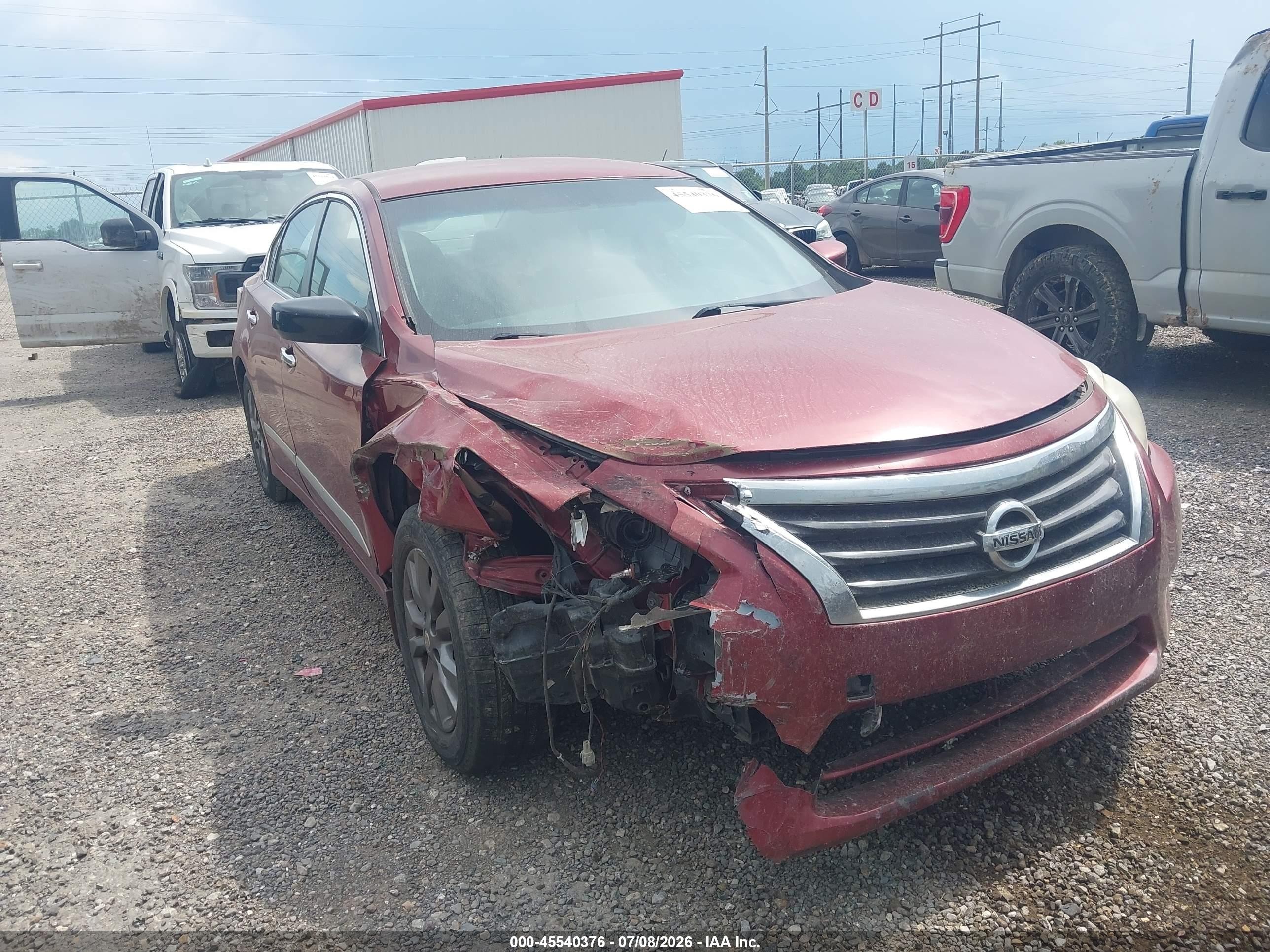 2015 Nissan Altima 2.5 S Red vin: 1N4AL3AP5FN894779