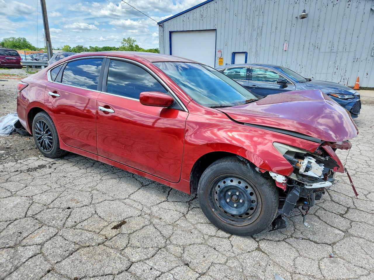 2015 Nissan Altima 2.5 S Red vin: 1N4AL3AP5FN903125