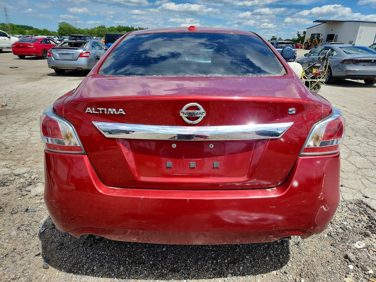 2015 Nissan Altima 2.5 S Red vin: 1N4AL3AP5FN903125