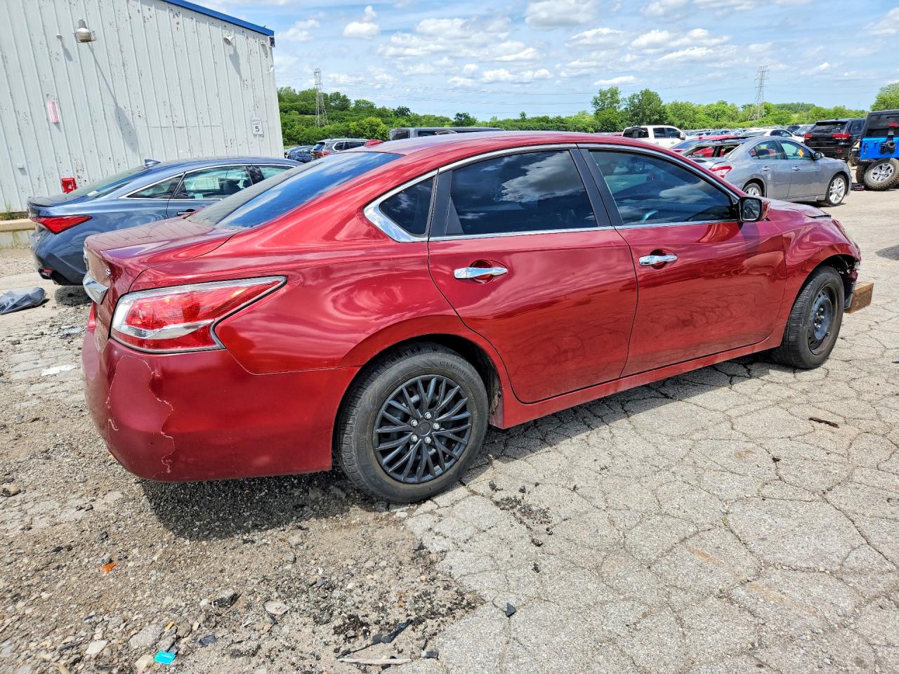 2015 Nissan Altima 2.5 S Red vin: 1N4AL3AP5FN903125