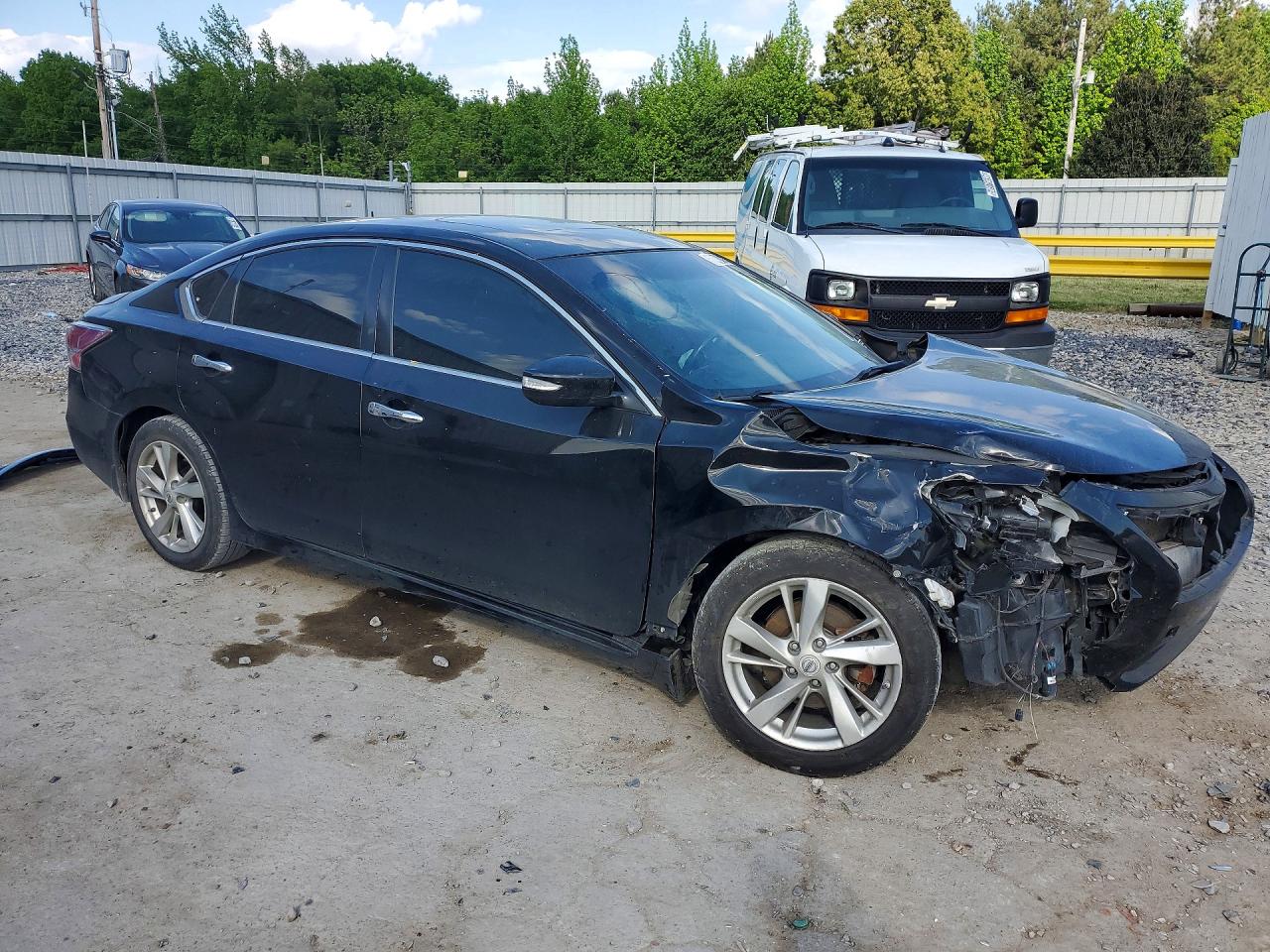 2015 Nissan Altima 2.5 Sl Black vin: 1N4AL3AP5FN903674
