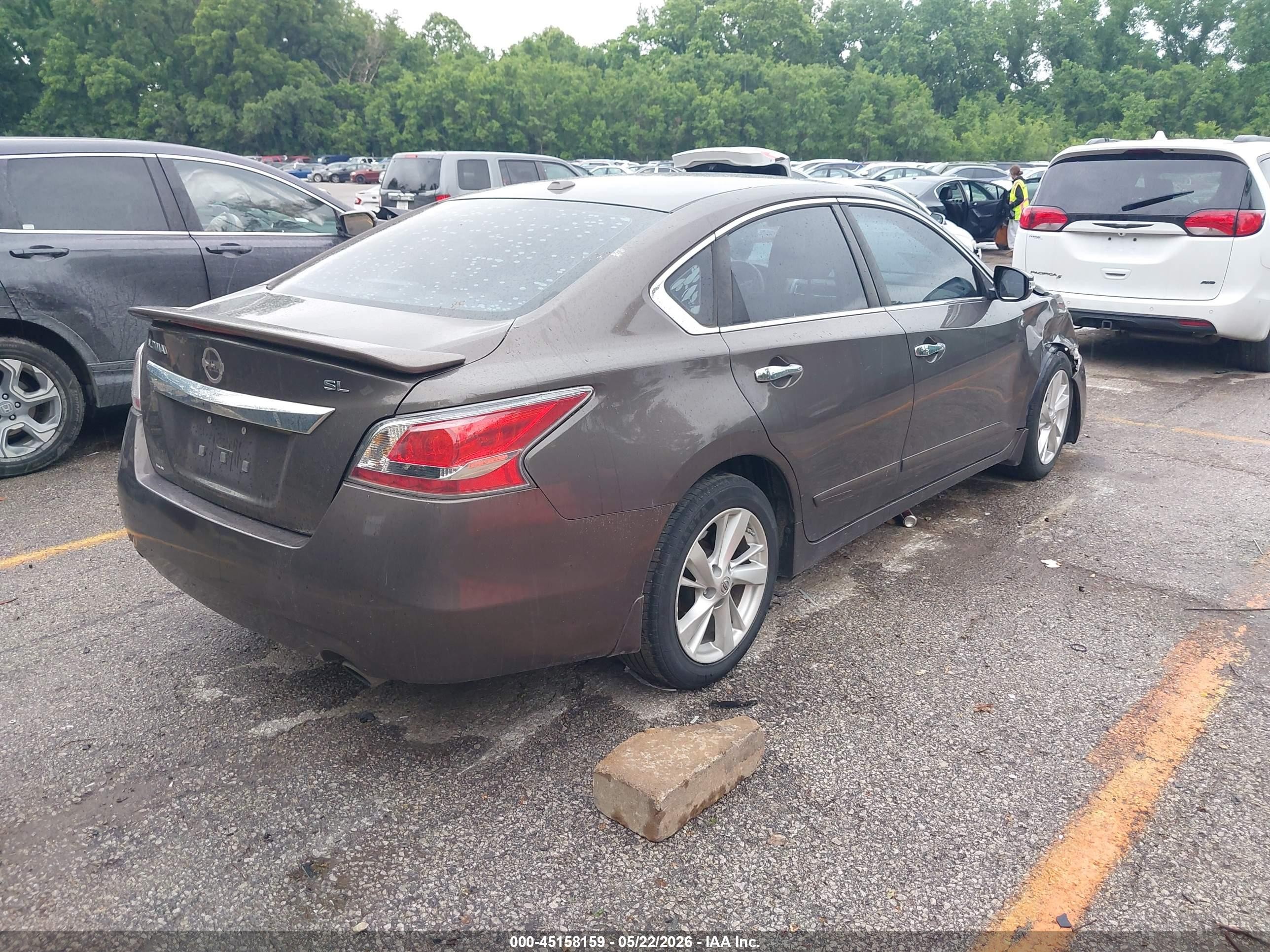 2015 Nissan Altima 2.5 Sl Brown vin: 1N4AL3AP5FN904856