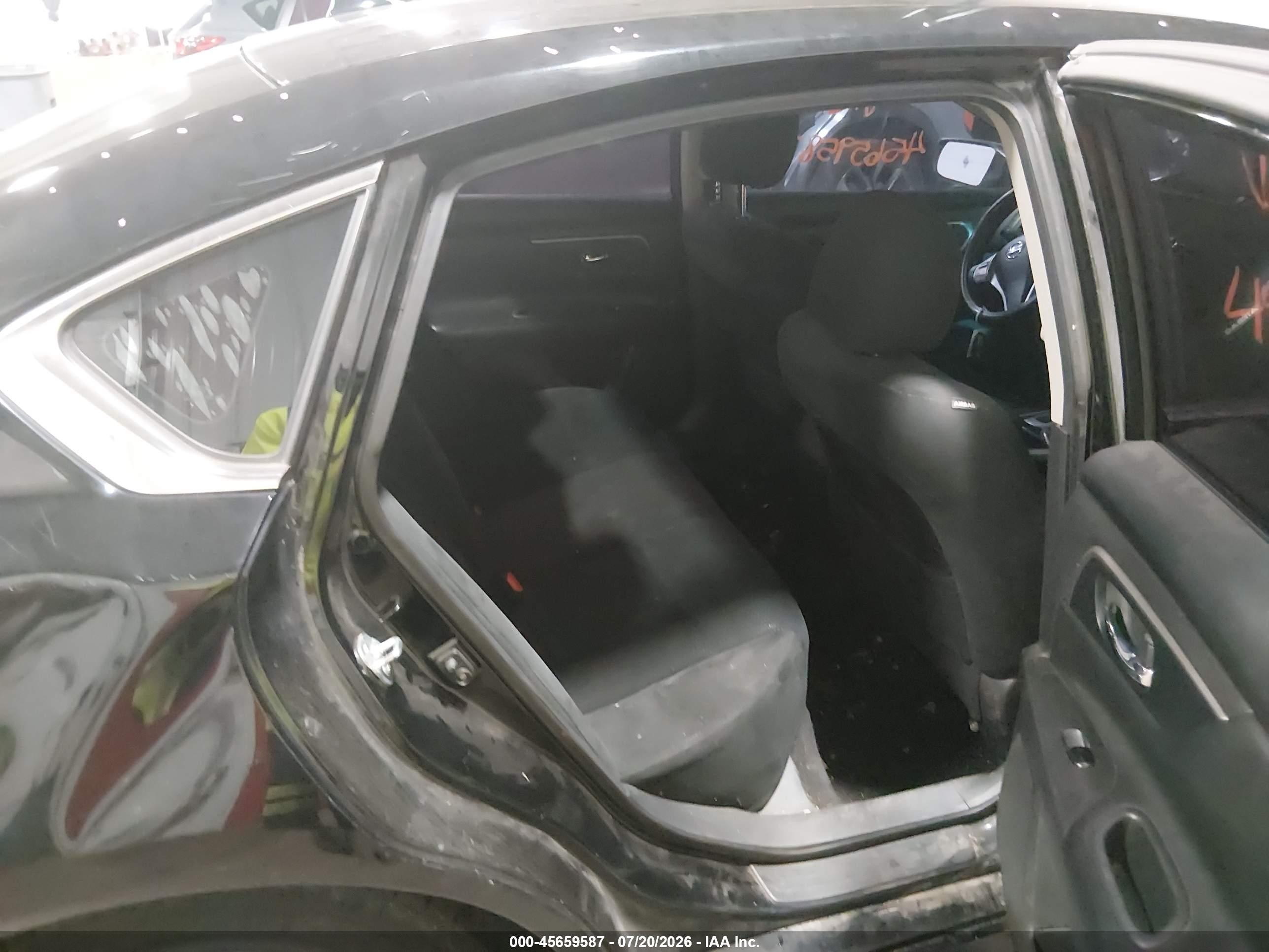 2015 Nissan Altima 2.5 S Black vin: 1N4AL3AP5FN921494