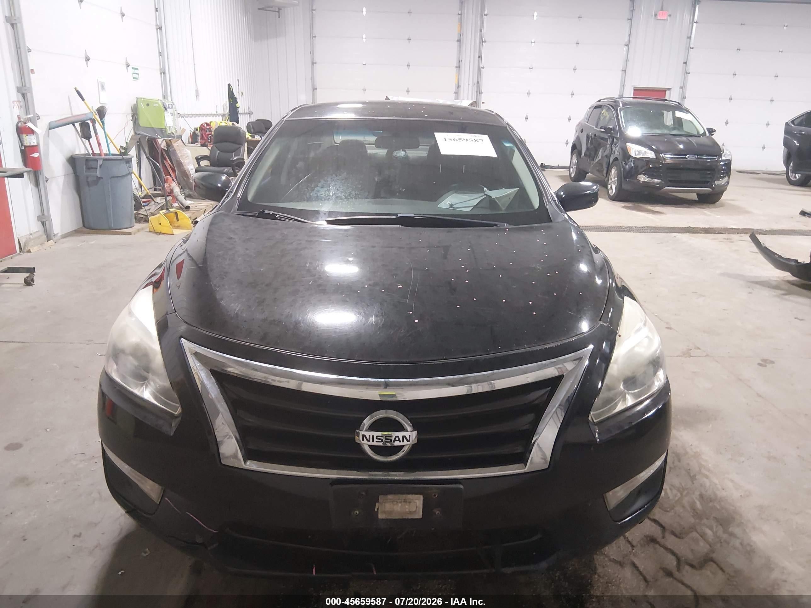 2015 Nissan Altima 2.5 S Black vin: 1N4AL3AP5FN921494