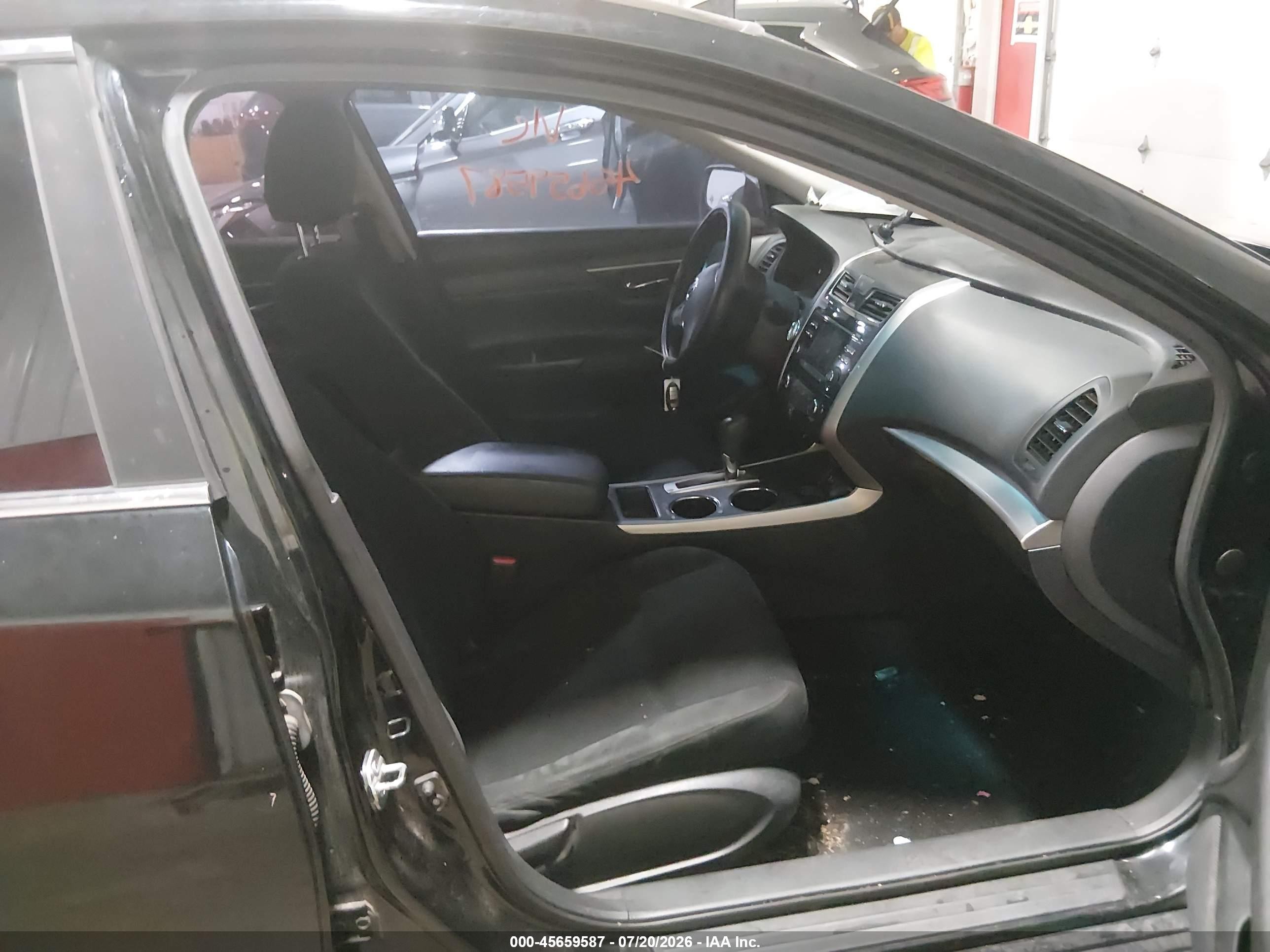 2015 Nissan Altima 2.5 S Black vin: 1N4AL3AP5FN921494
