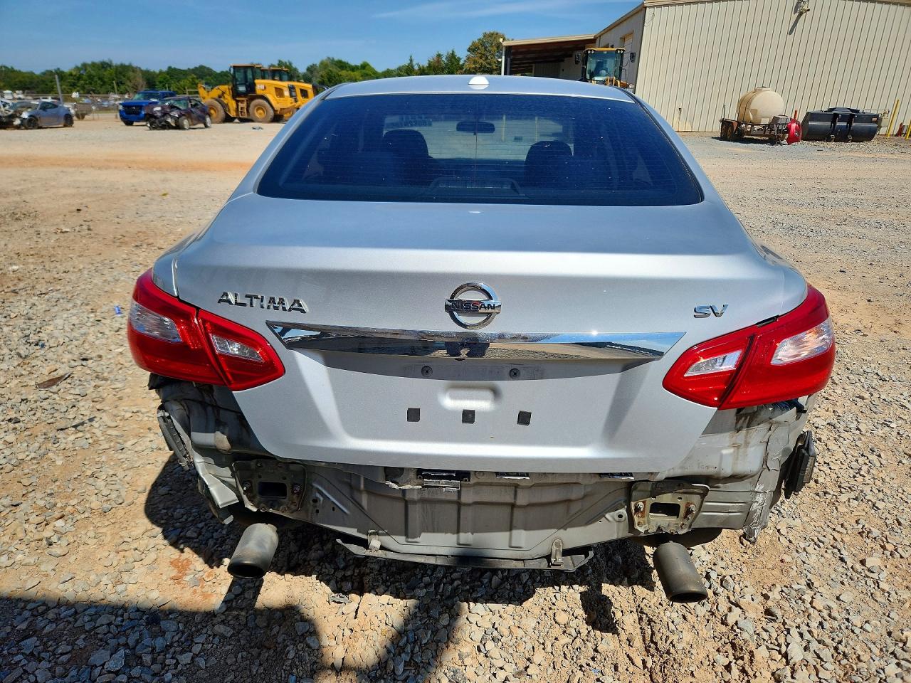 2017 Nissan Altima 2.5 Sv Silver vin: 1N4AL3AP5HC119395