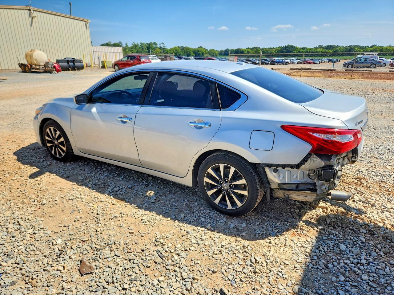 2017 Nissan Altima 2.5 Sv Silver vin: 1N4AL3AP5HC119395
