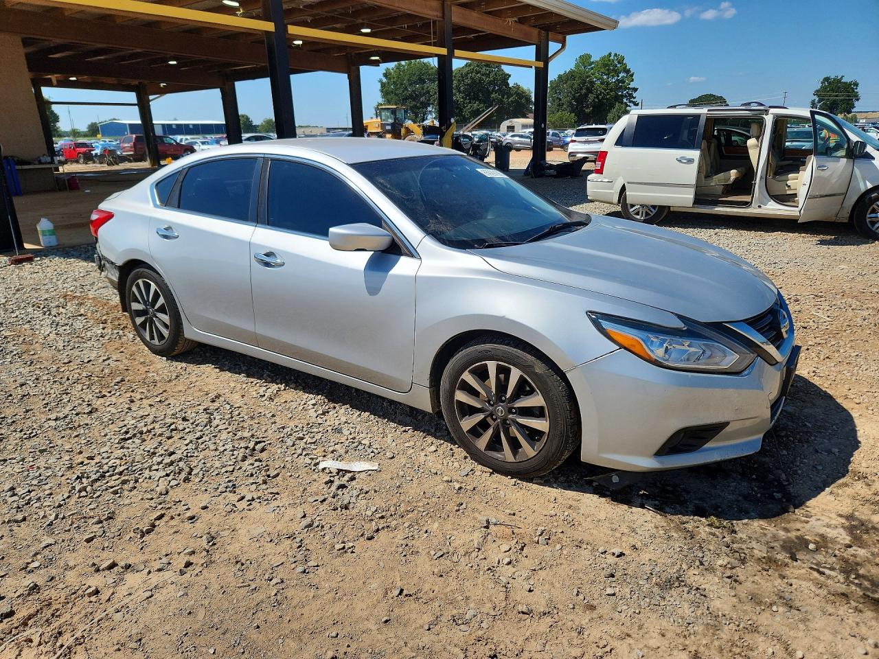 2017 Nissan Altima 2.5 Sv Silver vin: 1N4AL3AP5HC119395