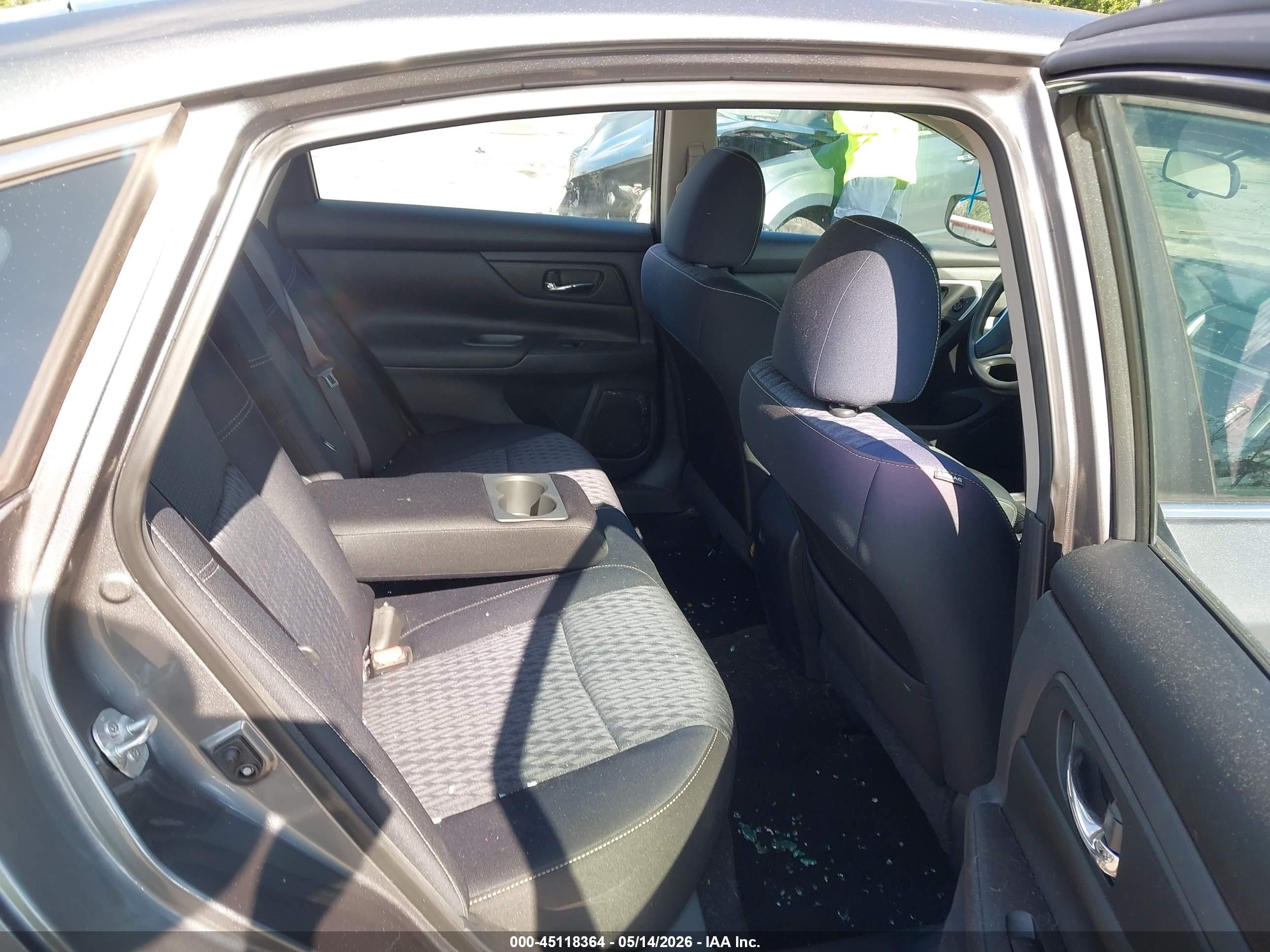 2017 Nissan Altima 2.5 S Серый vin: 1N4AL3AP5HC151280