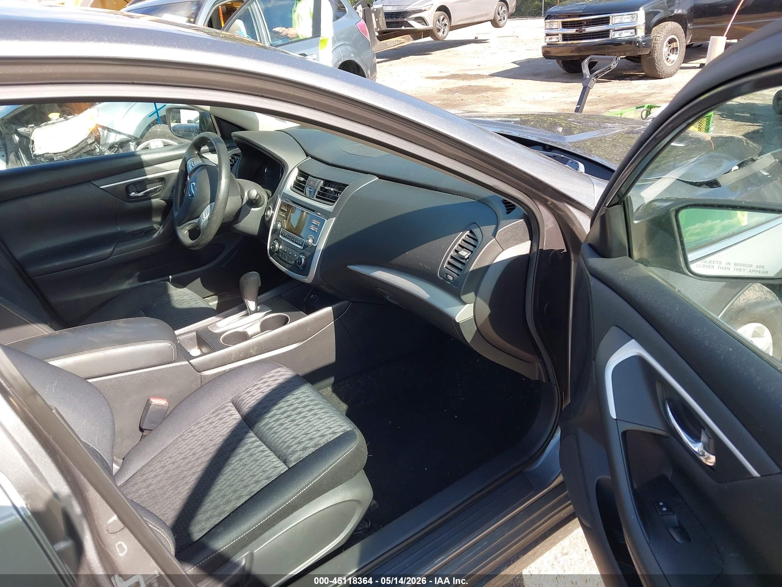2017 Nissan Altima 2.5 S Серый vin: 1N4AL3AP5HC151280