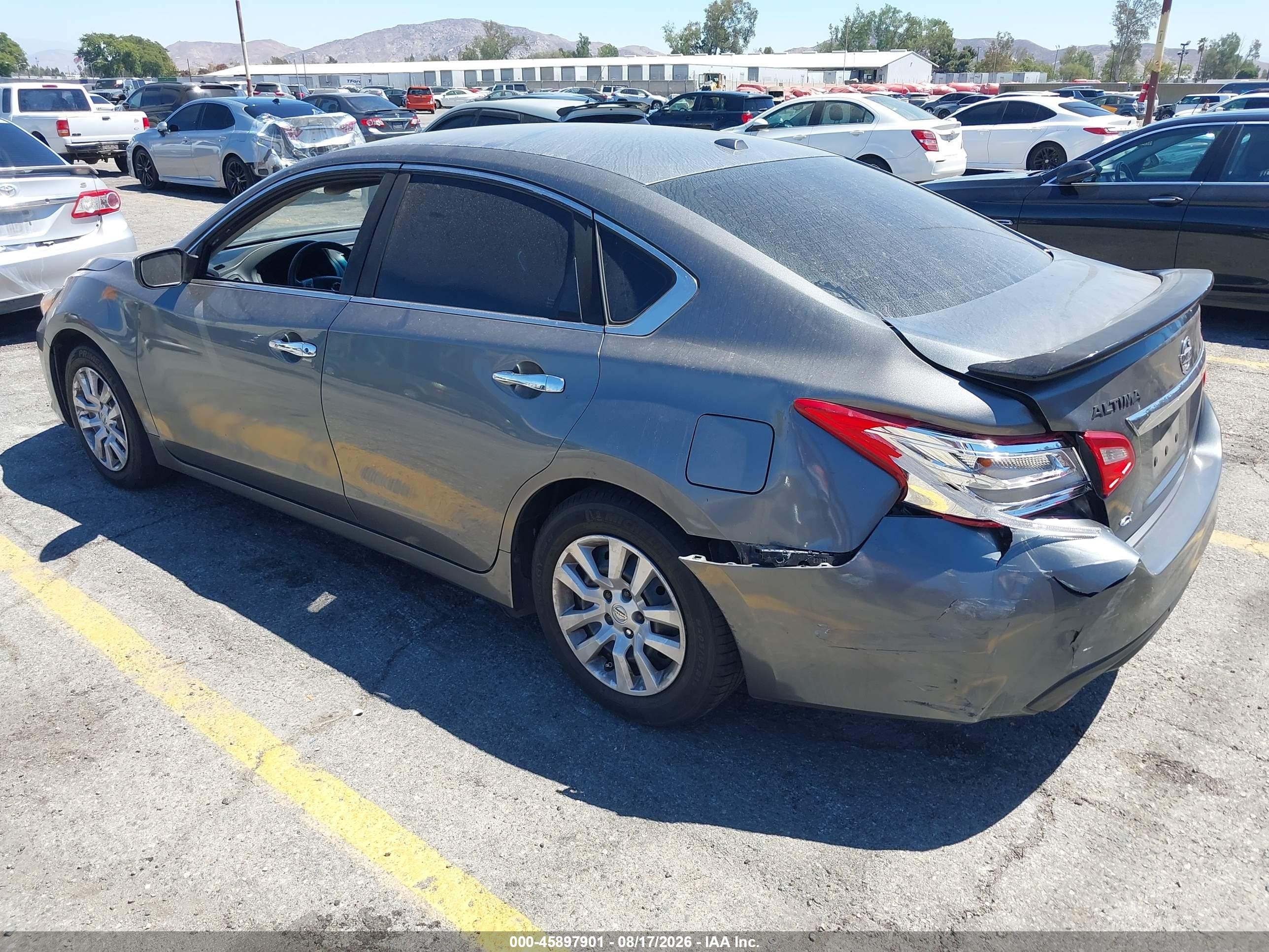 2017 Nissan Altima 2.5 Sv Gray vin: 1N4AL3AP5HC191021