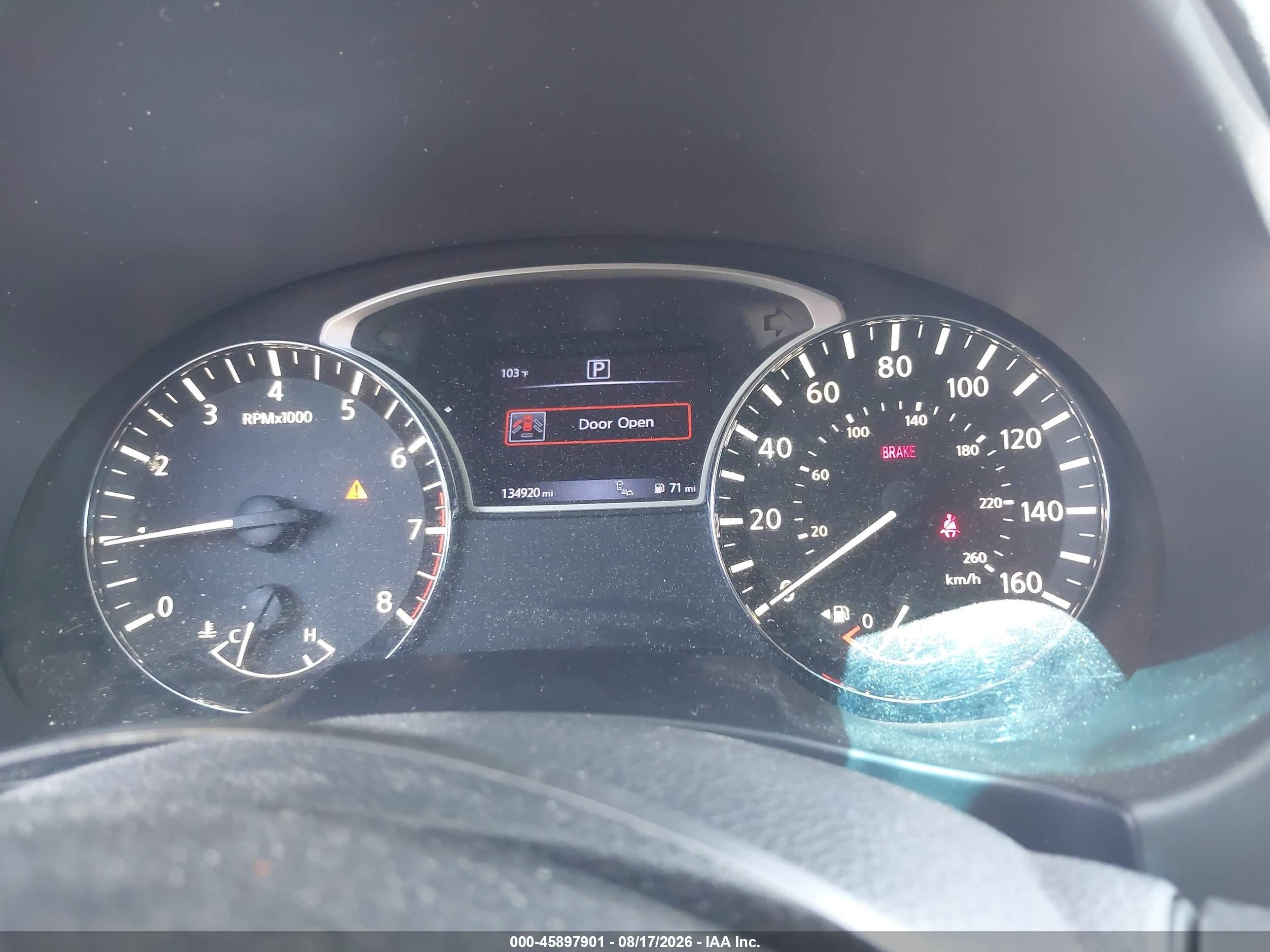 2017 Nissan Altima 2.5 Sv Gray vin: 1N4AL3AP5HC191021