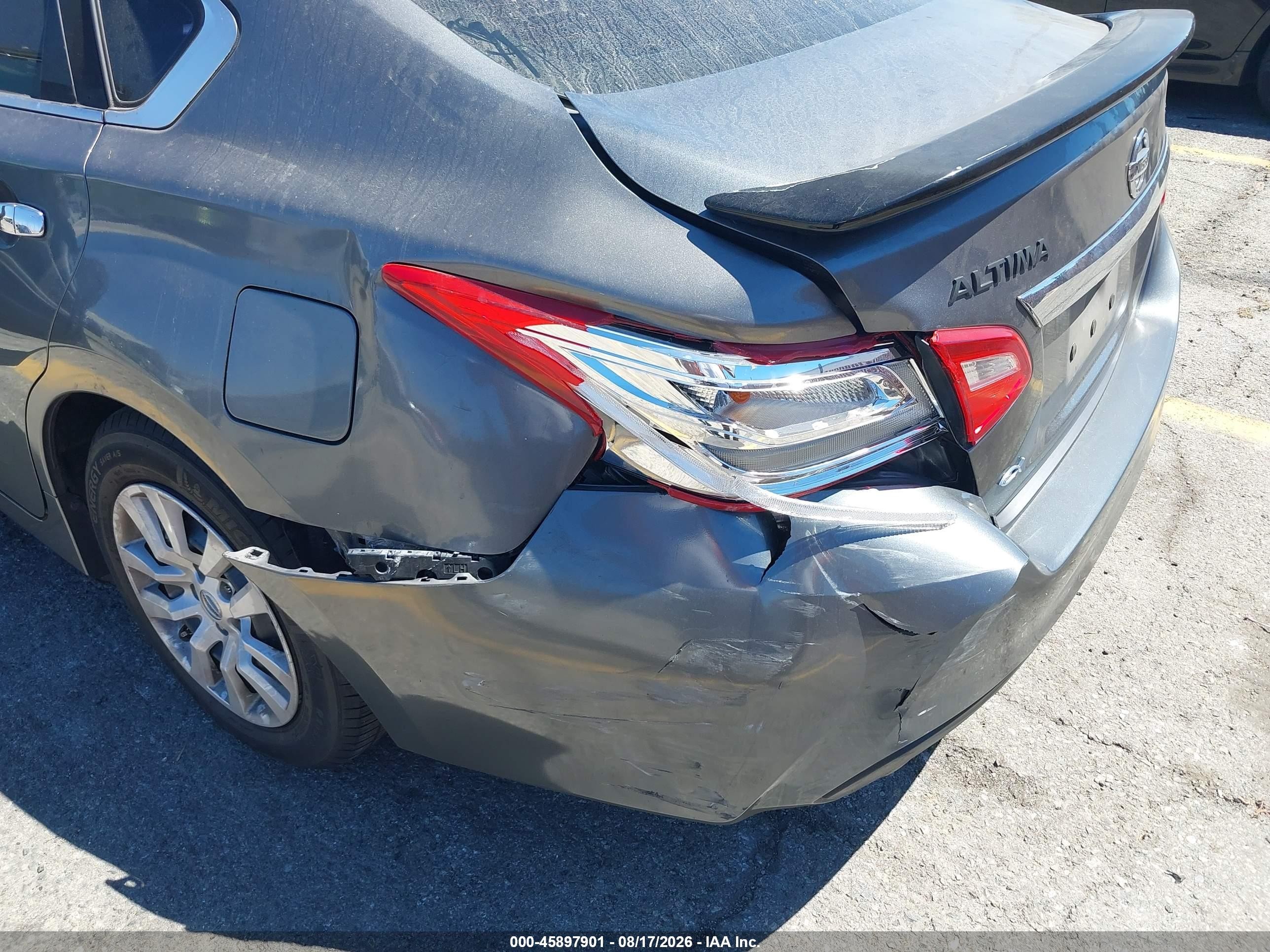 2017 Nissan Altima 2.5 Sv Gray vin: 1N4AL3AP5HC191021