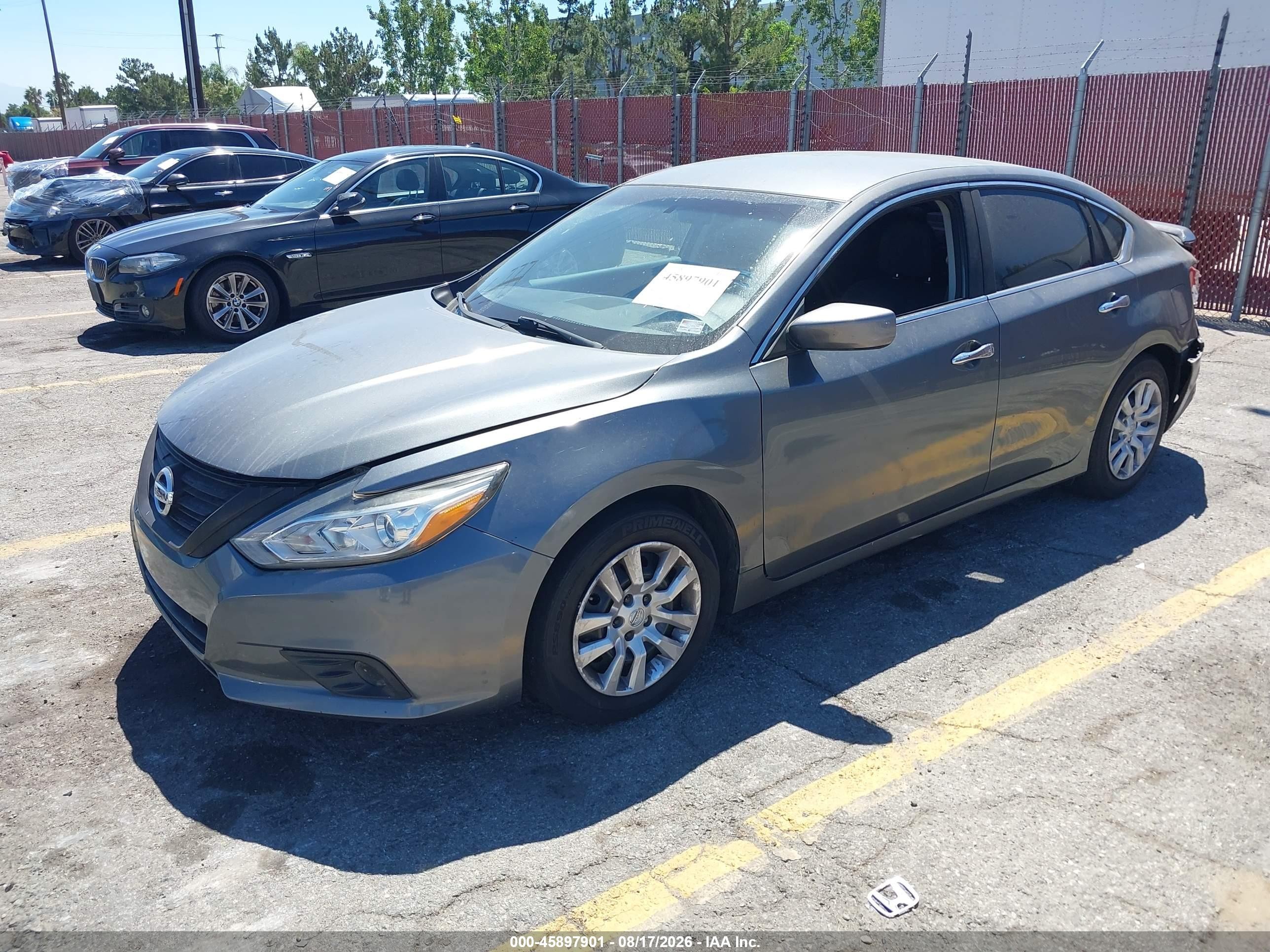 2017 Nissan Altima 2.5 Sv Gray vin: 1N4AL3AP5HC191021