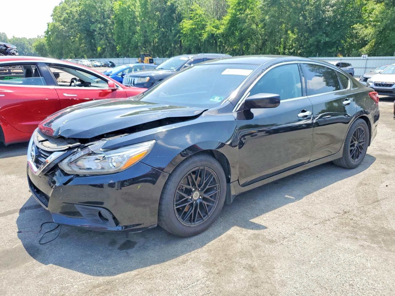 2017 Nissan Altima 2.5 Sr Black vin: 1N4AL3AP5HC215379
