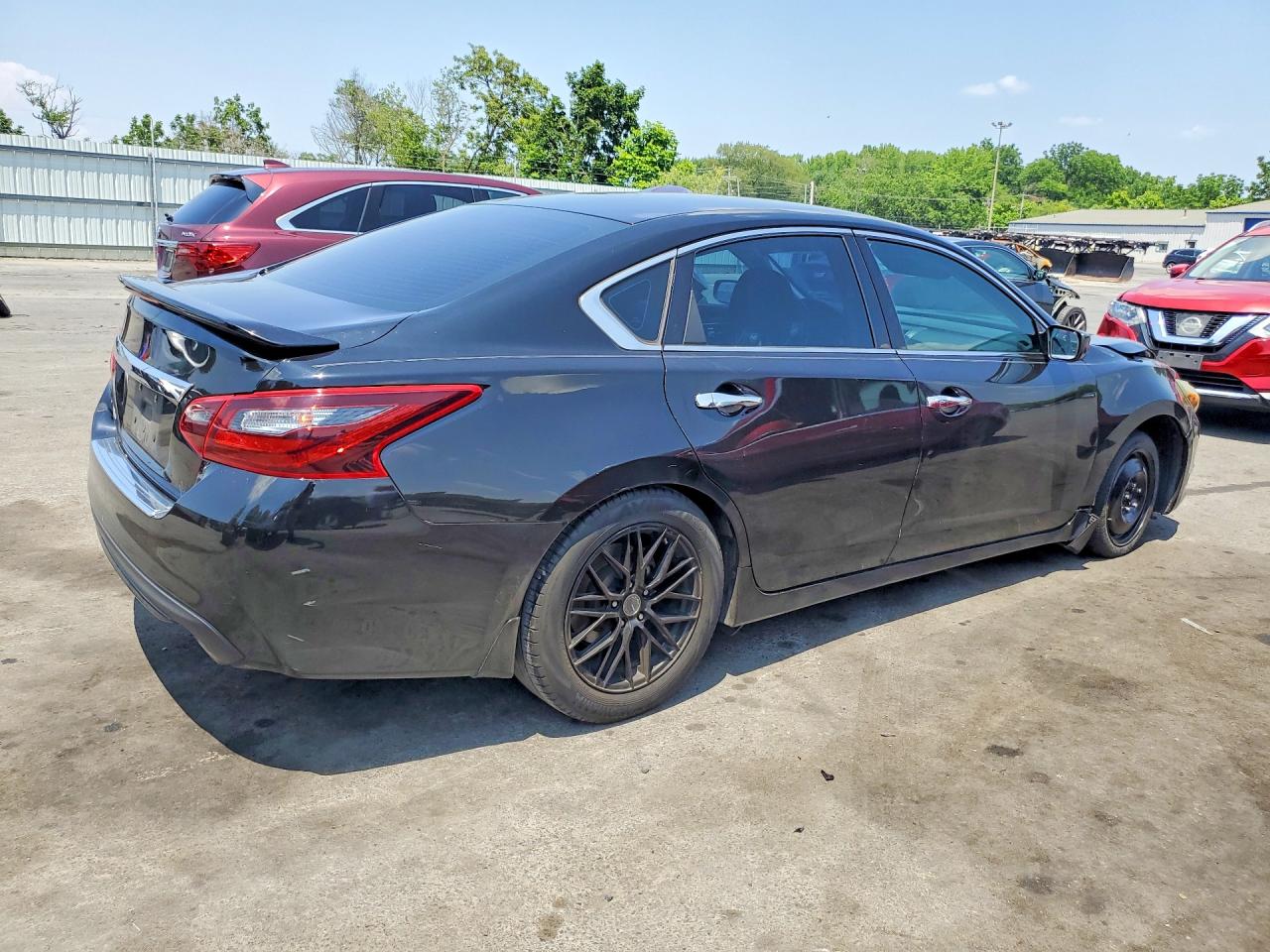 2017 Nissan Altima 2.5 Sr Black vin: 1N4AL3AP5HC215379