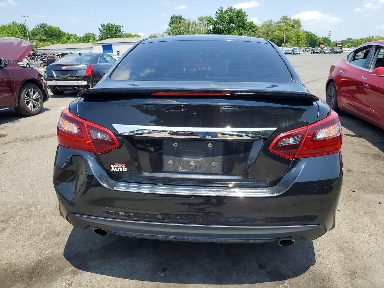 2017 Nissan Altima 2.5 Sr Black vin: 1N4AL3AP5HC215379