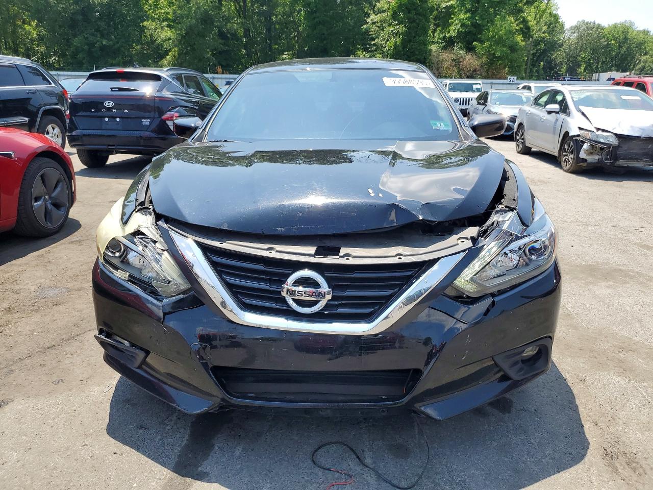 2017 Nissan Altima 2.5 Sr Black vin: 1N4AL3AP5HC215379