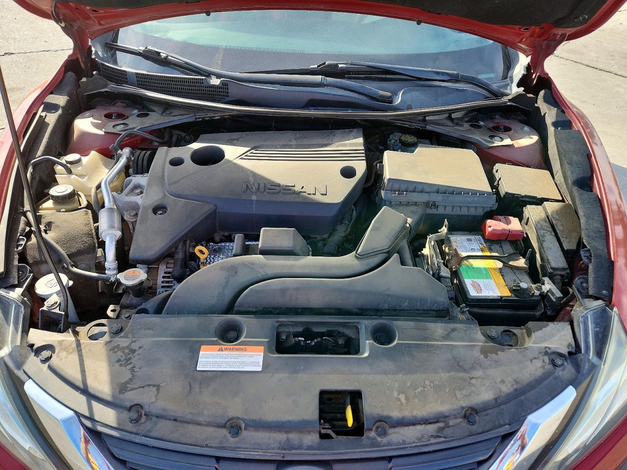 2017 Nissan Altima 2.5 S Red vin: 1N4AL3AP5HN305409