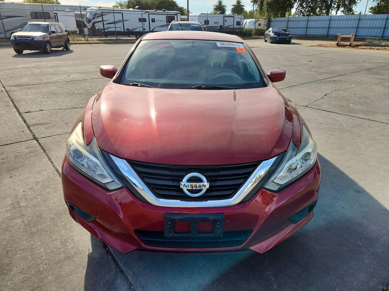2017 Nissan Altima 2.5 S Red vin: 1N4AL3AP5HN305409