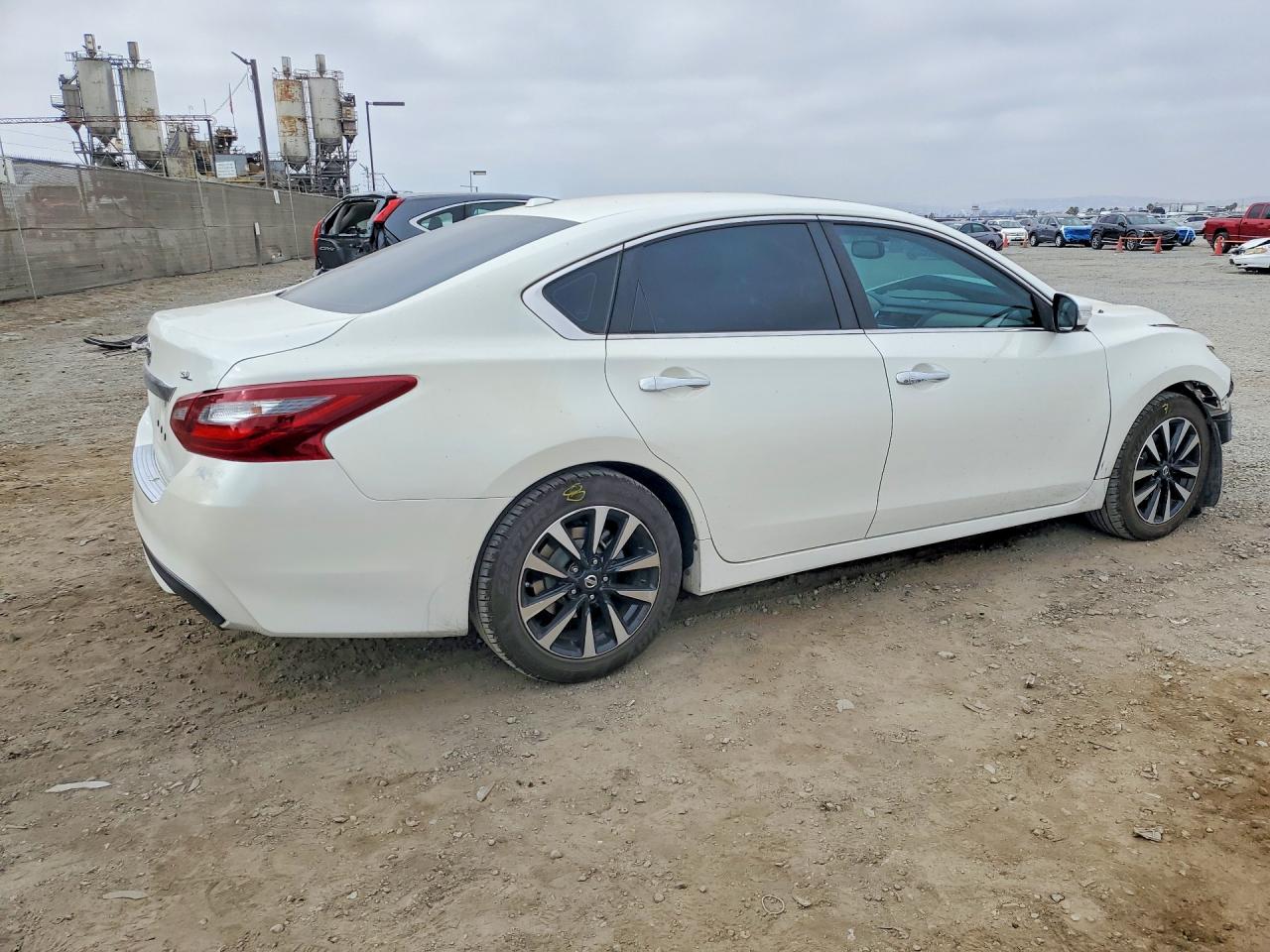 2018 Nissan Altima 2.5 Sl White vin: 1N4AL3AP5JC134713