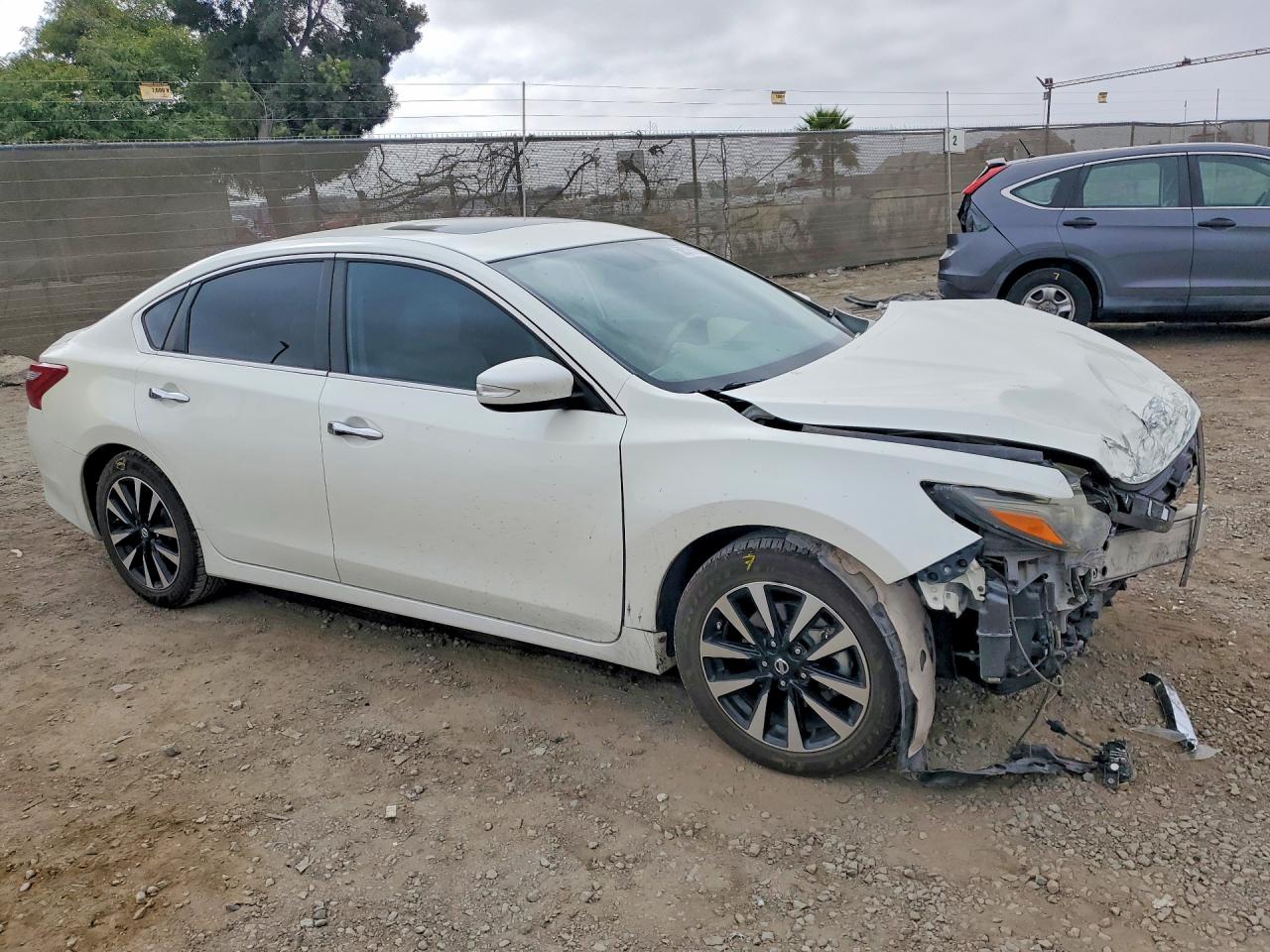 2018 Nissan Altima 2.5 Sl White vin: 1N4AL3AP5JC134713
