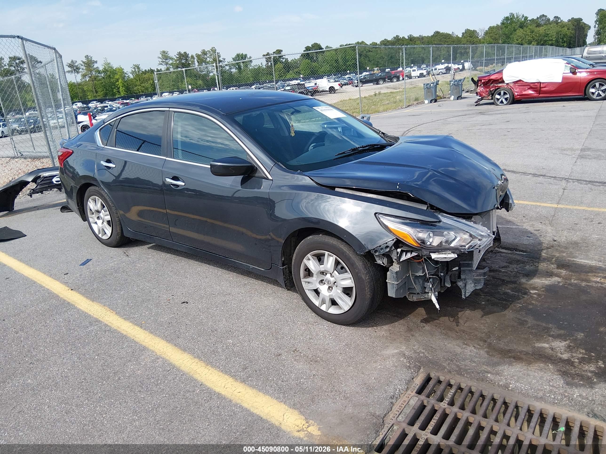 2018 Nissan Altima 2.5 S Black vin: 1N4AL3AP5JC198475