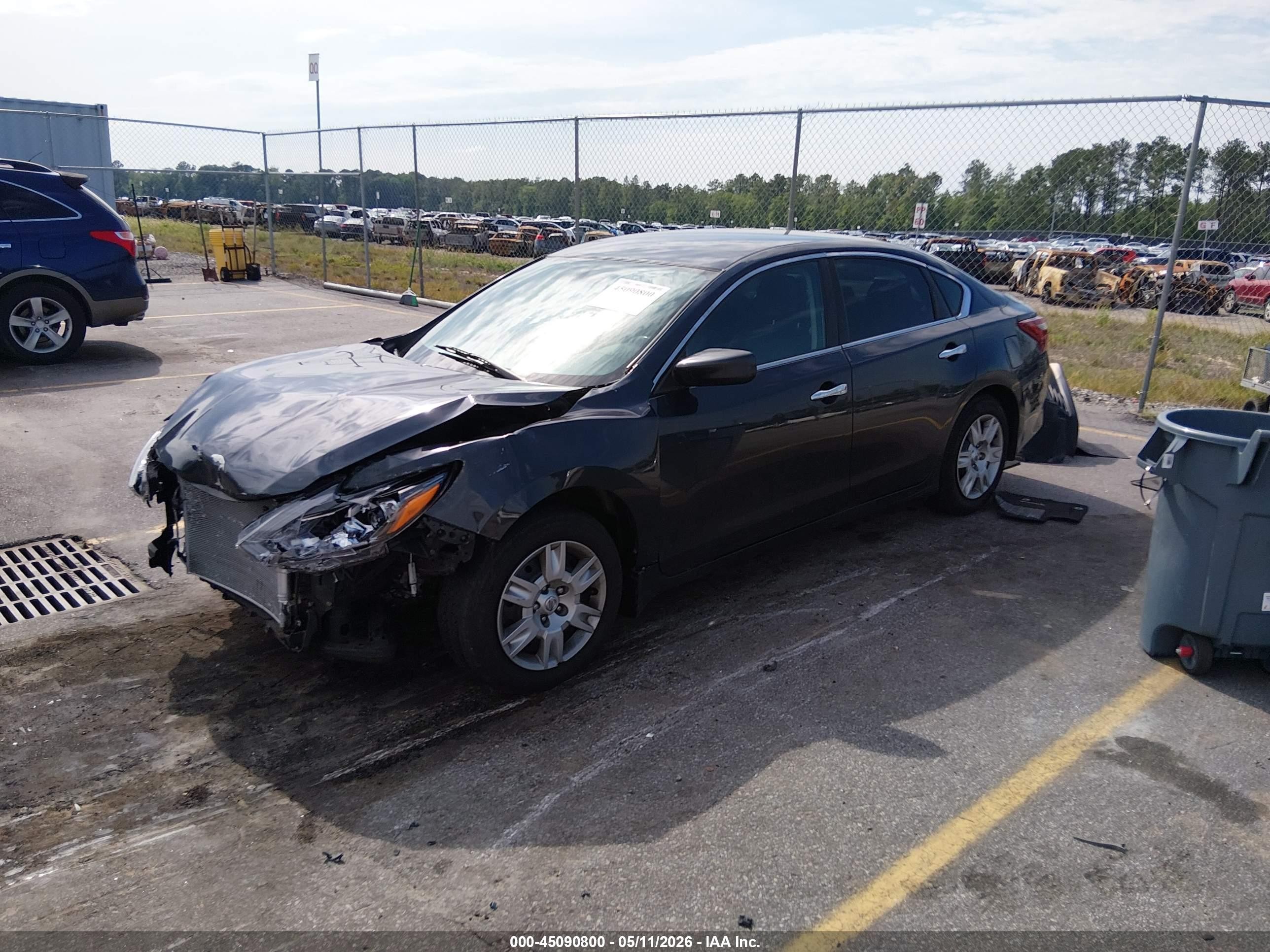 2018 Nissan Altima 2.5 S Black vin: 1N4AL3AP5JC198475
