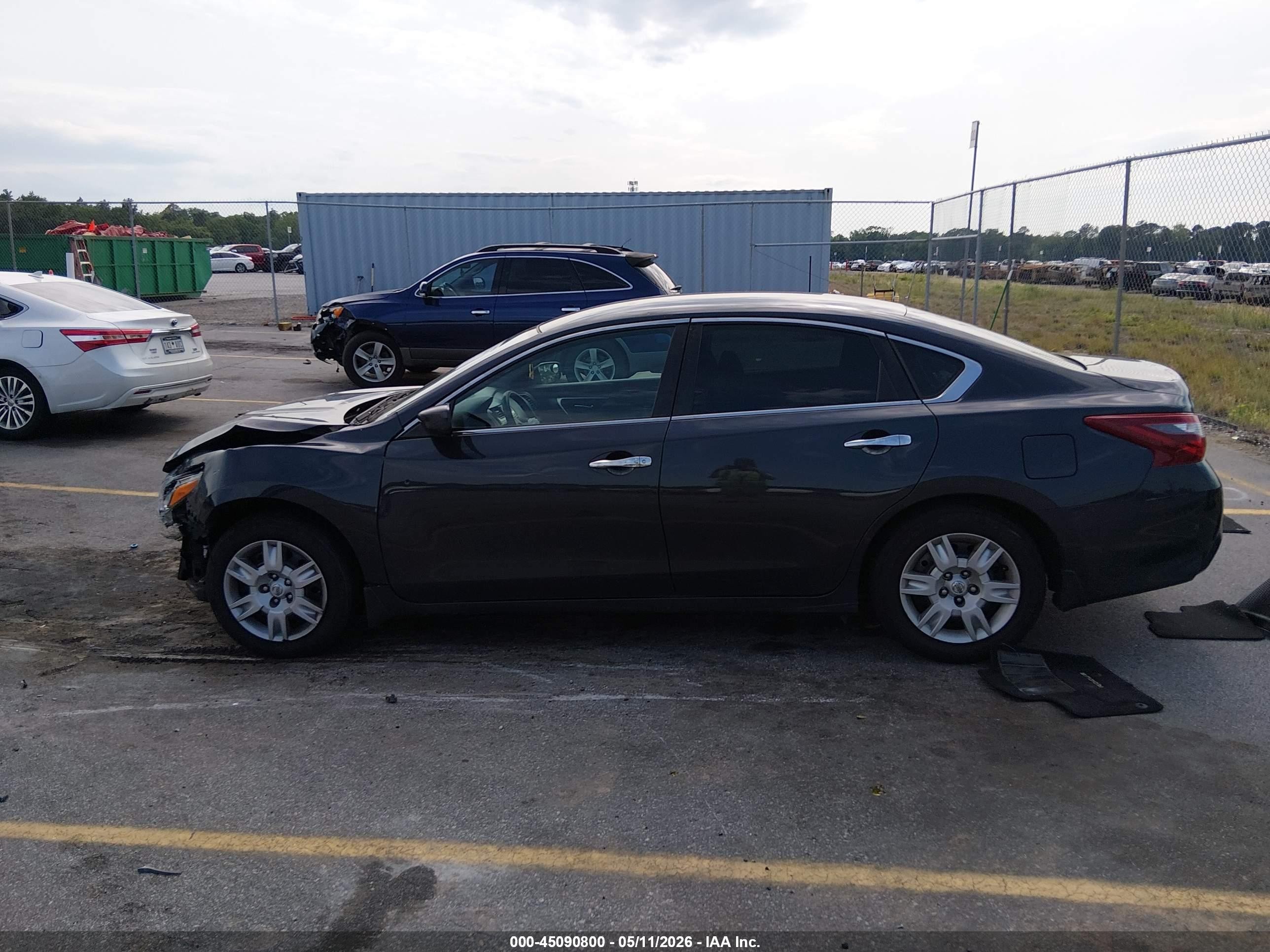2018 Nissan Altima 2.5 S Black vin: 1N4AL3AP5JC198475