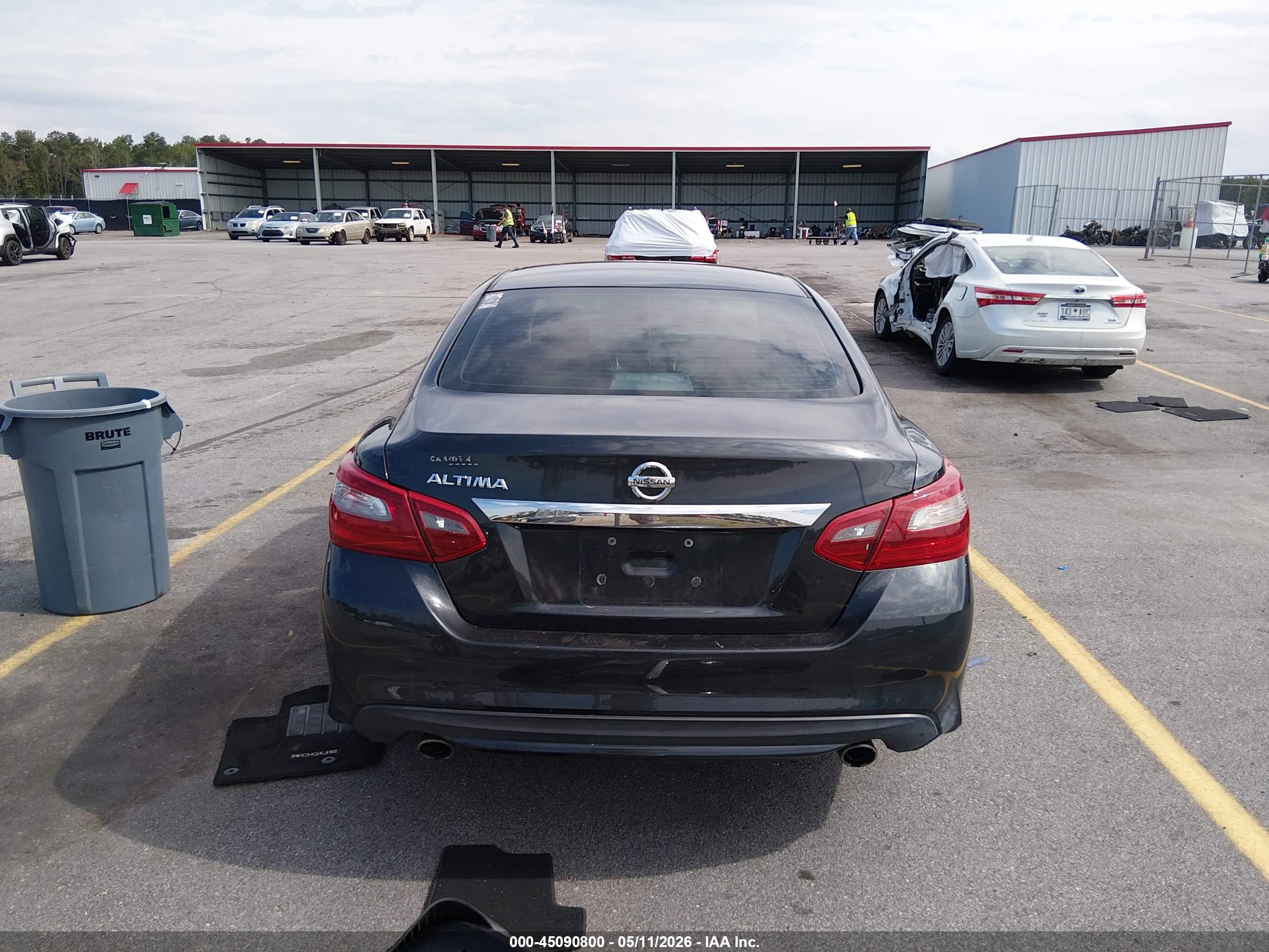 2018 Nissan Altima 2.5 S Black vin: 1N4AL3AP5JC198475