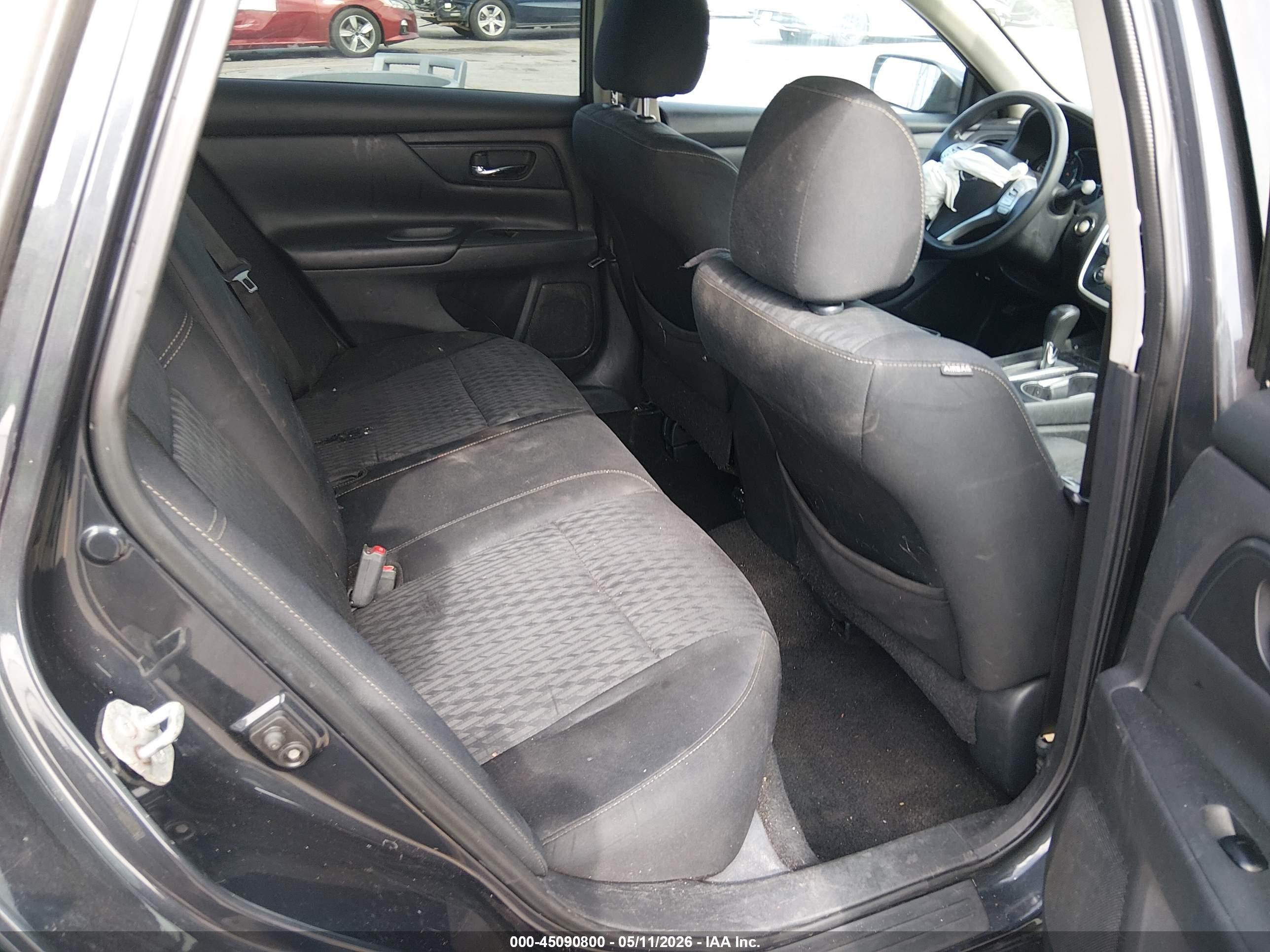 2018 Nissan Altima 2.5 S Black vin: 1N4AL3AP5JC198475