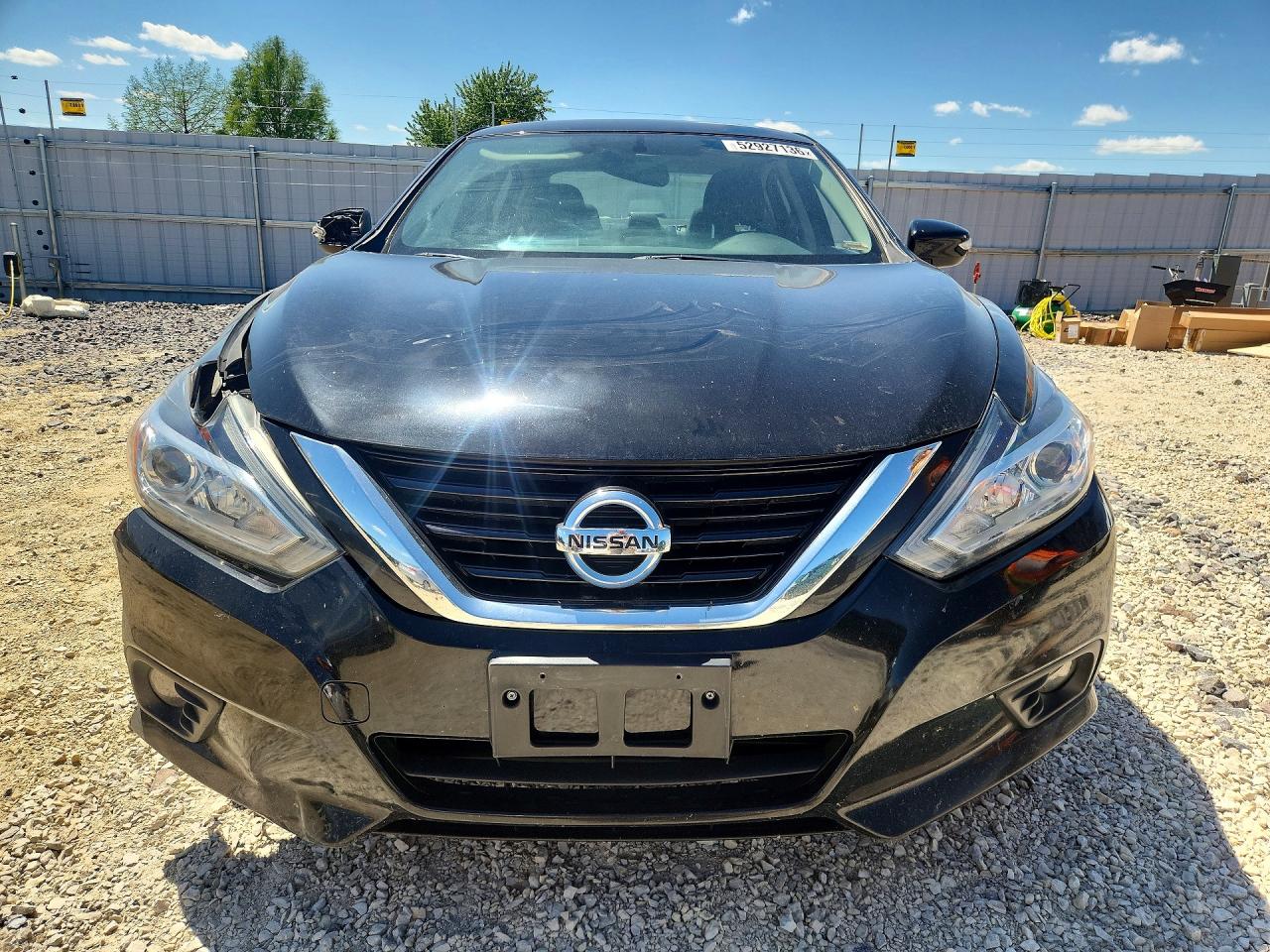 2018 Nissan Altima 2.5 Sv Black vin: 1N4AL3AP5JC230485