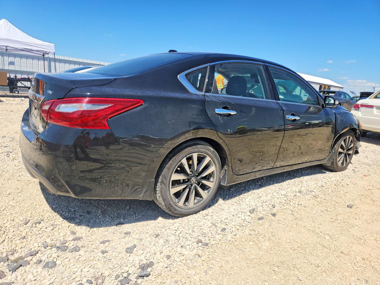 2018 Nissan Altima 2.5 Sv Black vin: 1N4AL3AP5JC230485