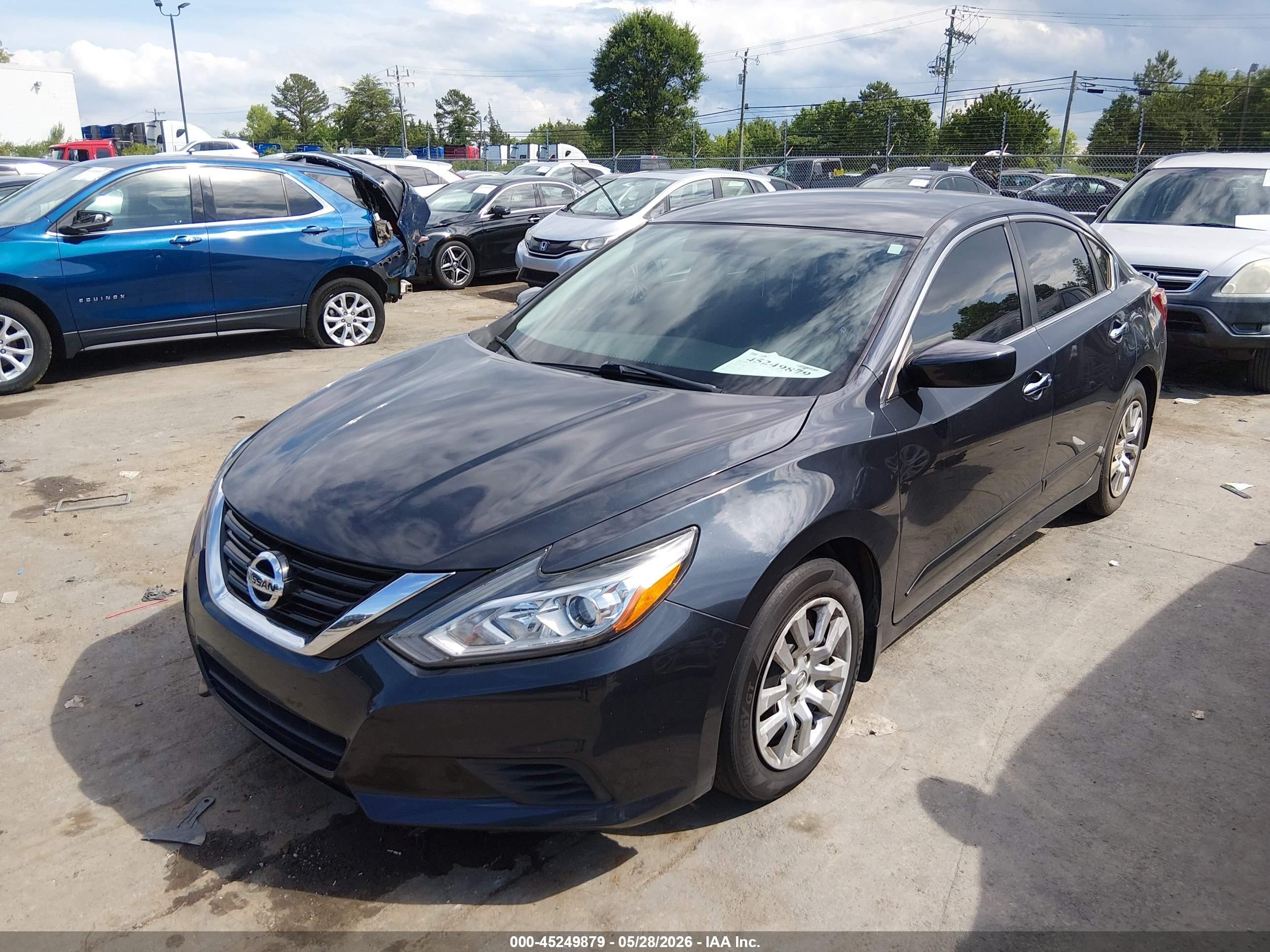 2018 Nissan Altima 2.5 S Gray vin: 1N4AL3AP5JC252096