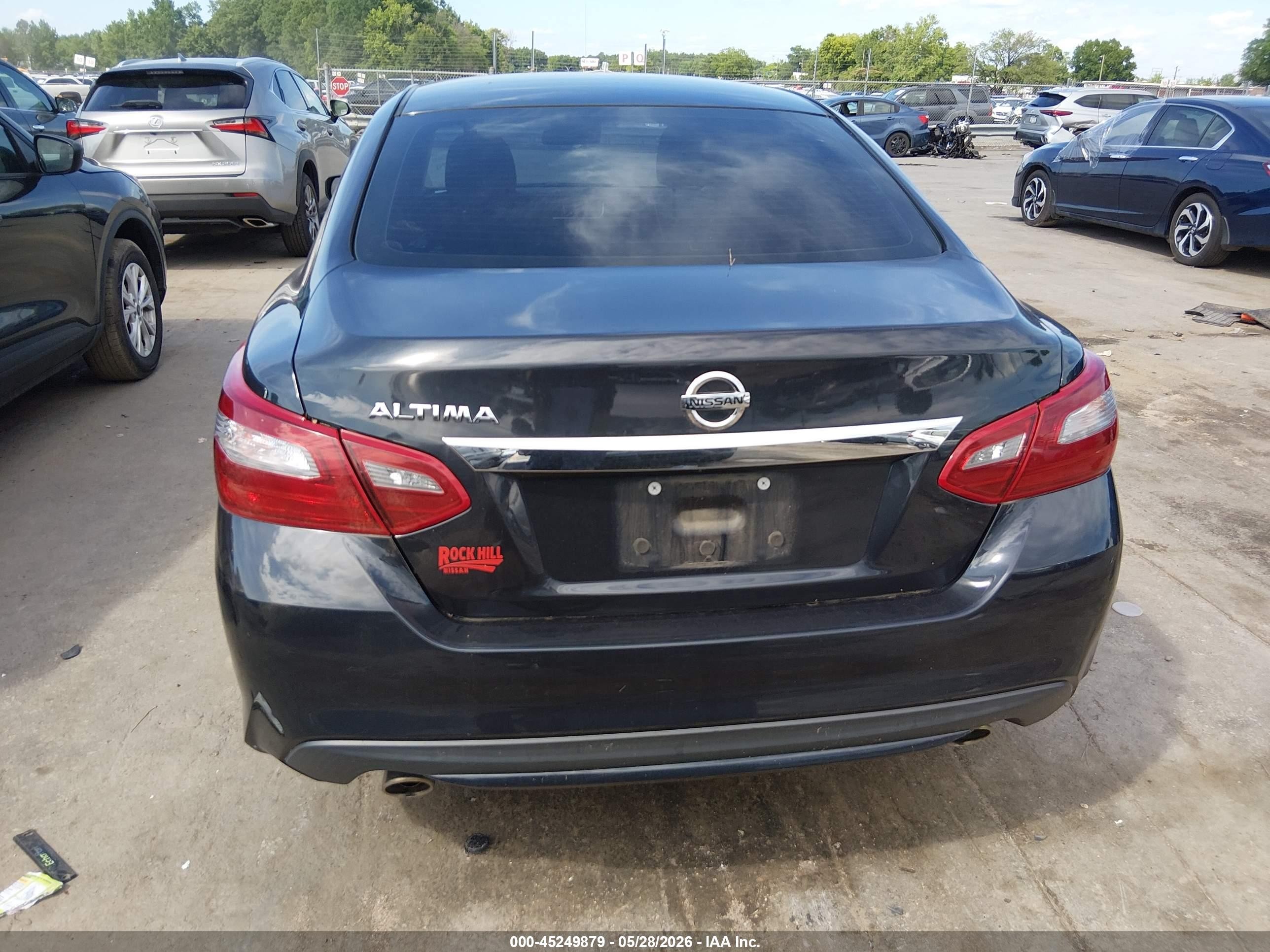 2018 Nissan Altima 2.5 S Gray vin: 1N4AL3AP5JC252096