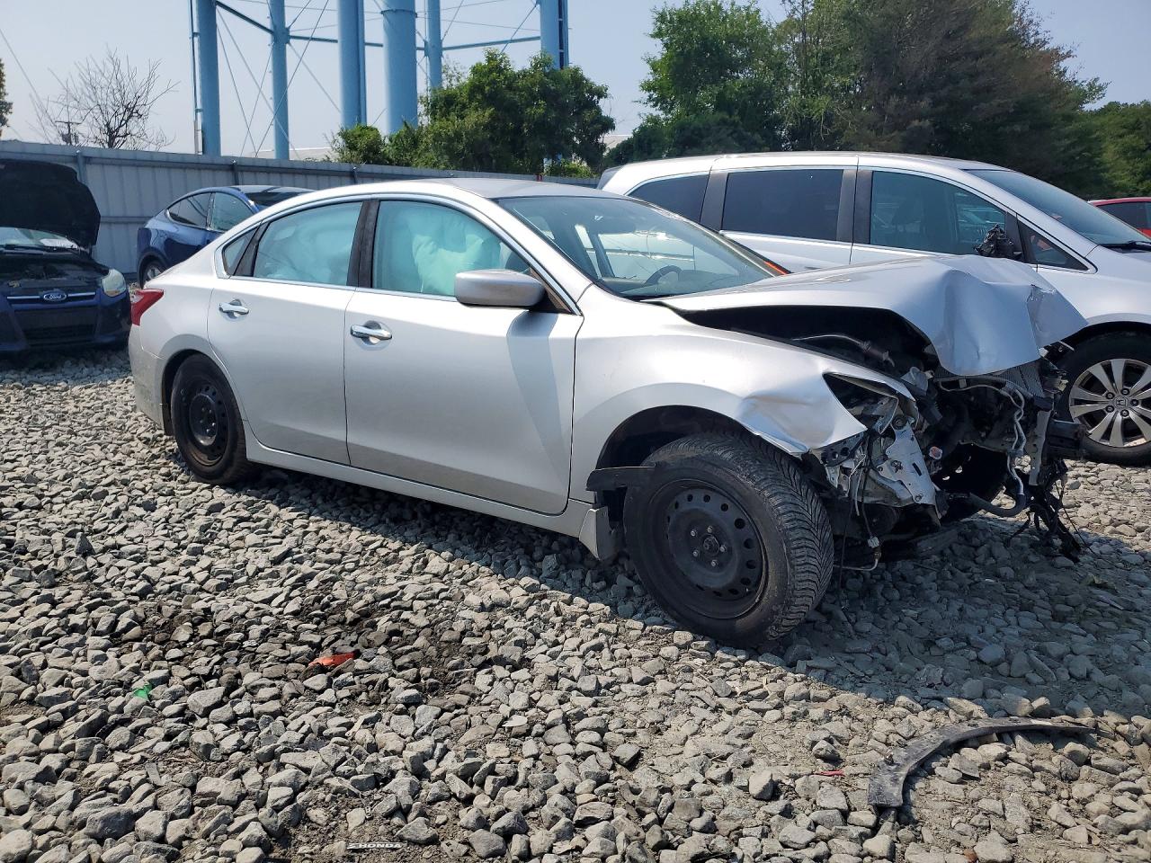 2018 Nissan Altima 2.5 S Silver vin: 1N4AL3AP5JC475061