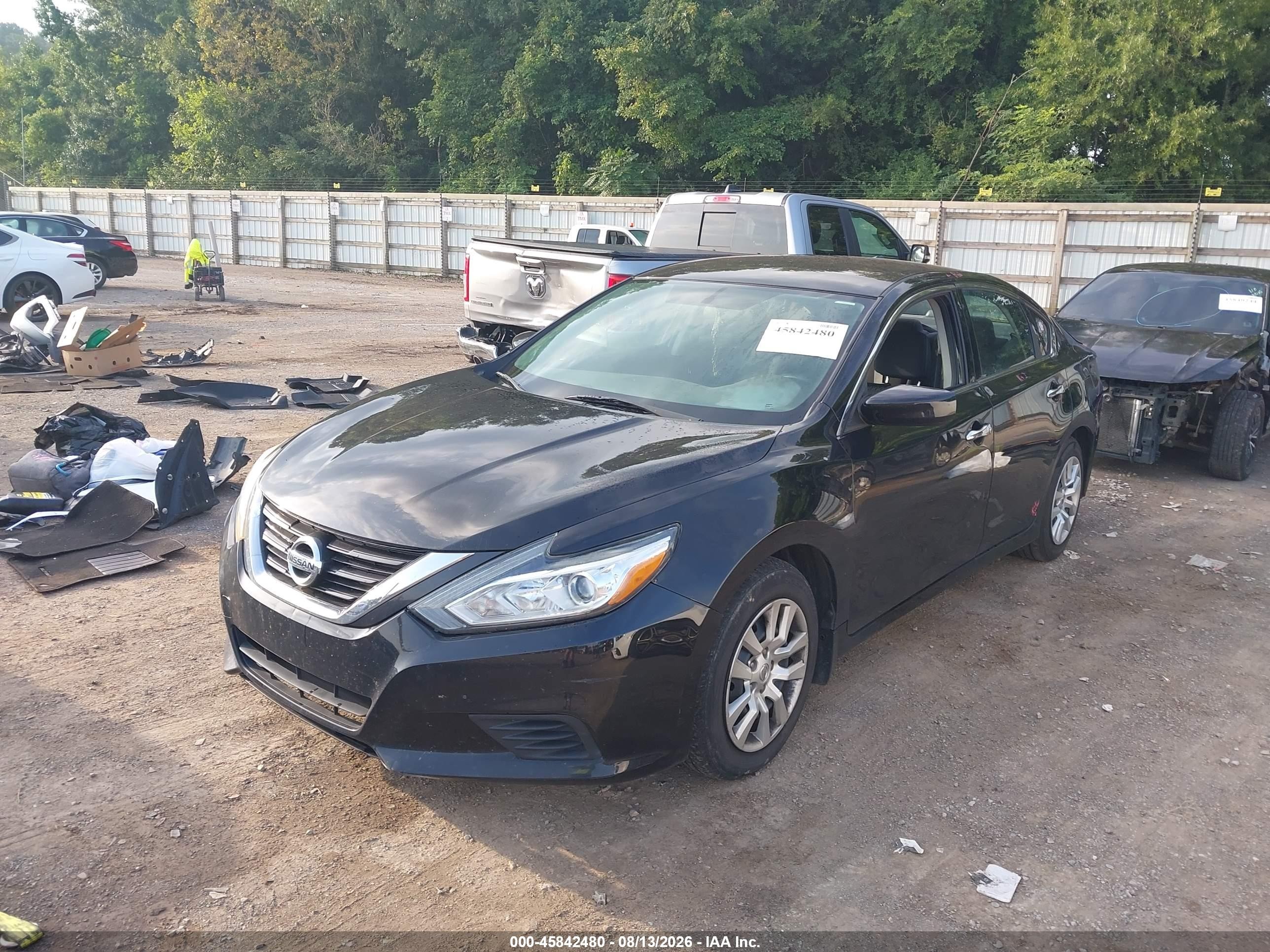 2018 Nissan Altima 2.5 S Черный vin: 1N4AL3AP5JC475836