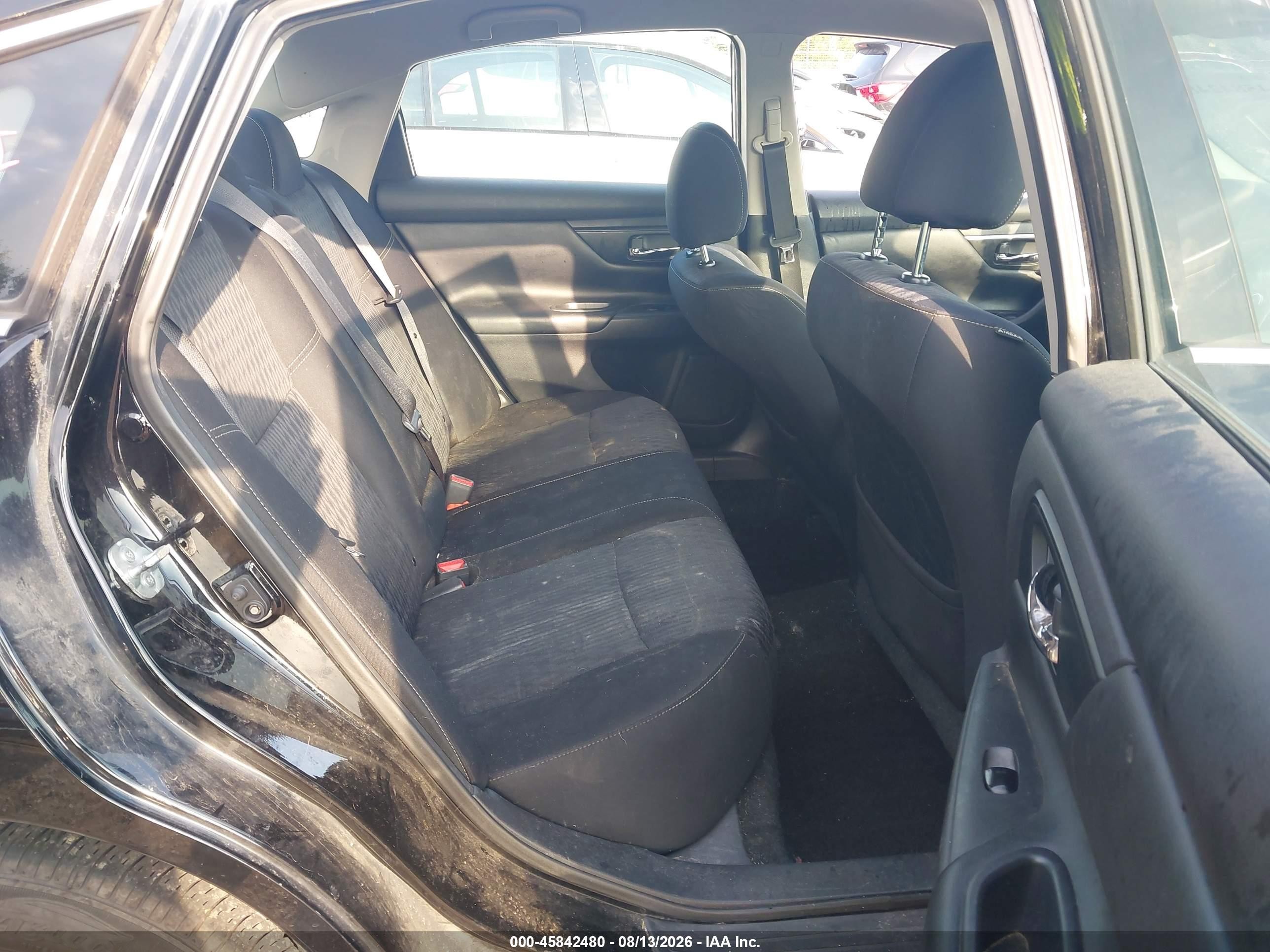 2018 Nissan Altima 2.5 S Черный vin: 1N4AL3AP5JC475836