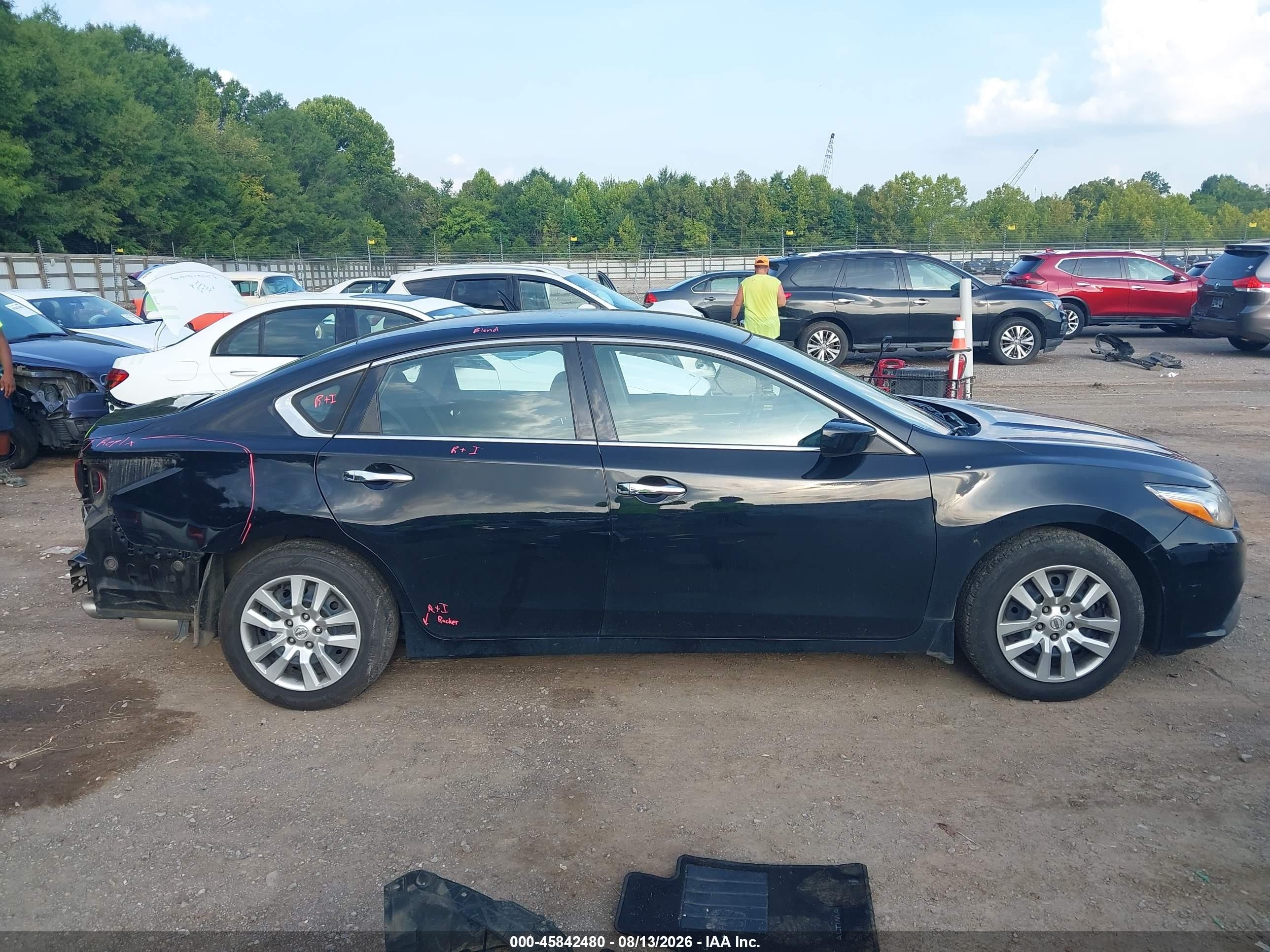 2018 Nissan Altima 2.5 S Черный vin: 1N4AL3AP5JC475836
