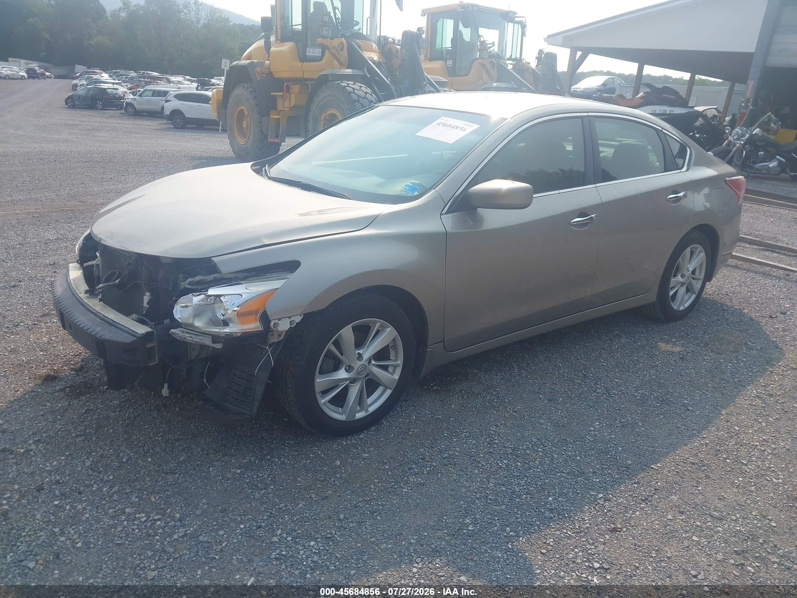 2013 Nissan Altima 2.5 Sv Gold vin: 1N4AL3AP6DC101417