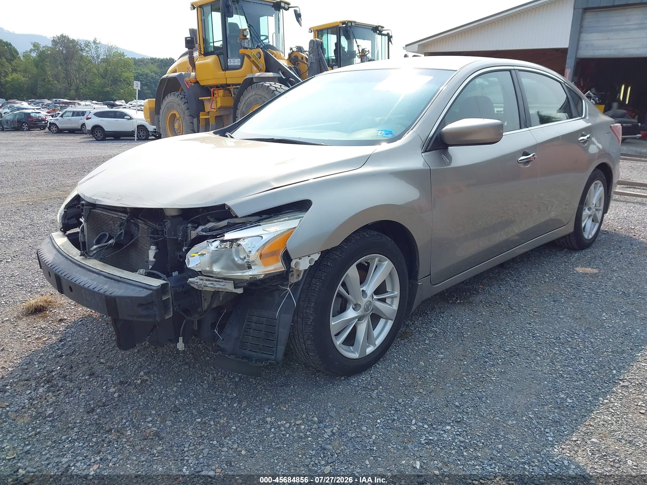 2013 Nissan Altima 2.5 Sv Gold vin: 1N4AL3AP6DC101417