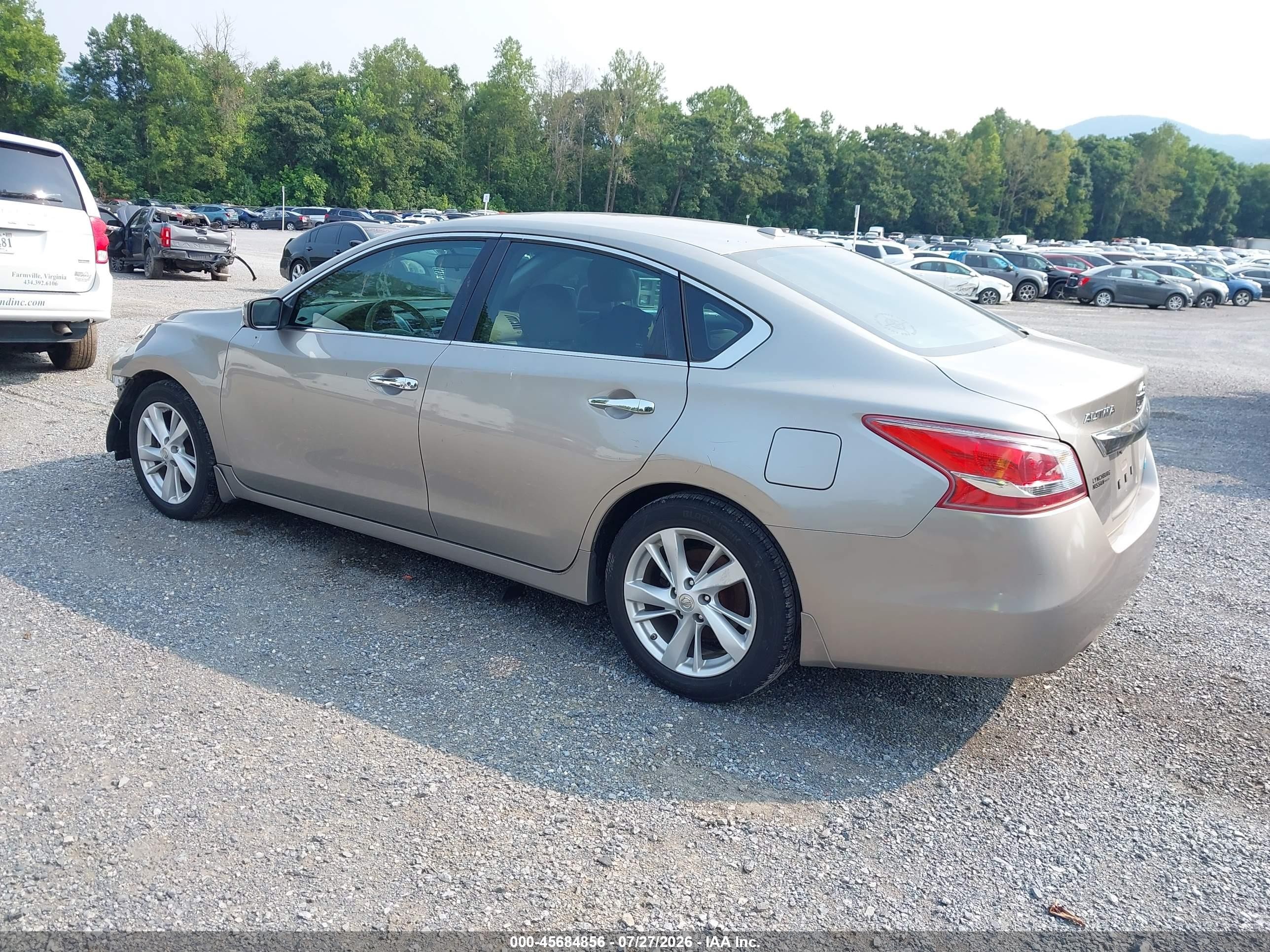2013 Nissan Altima 2.5 Sv Gold vin: 1N4AL3AP6DC101417