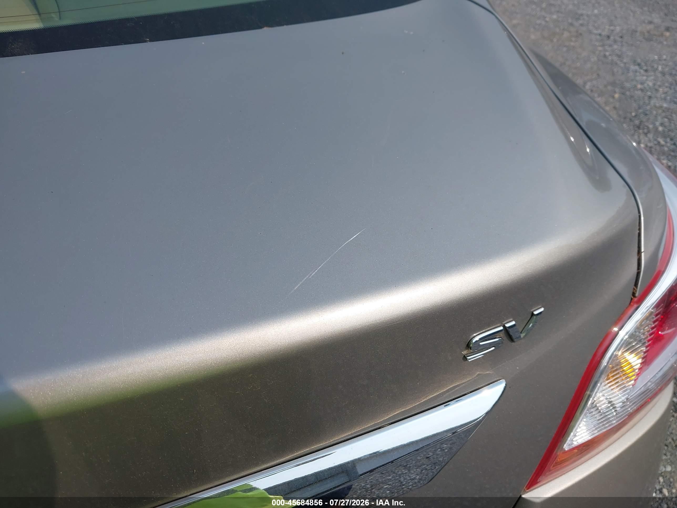 2013 Nissan Altima 2.5 Sv Gold vin: 1N4AL3AP6DC101417