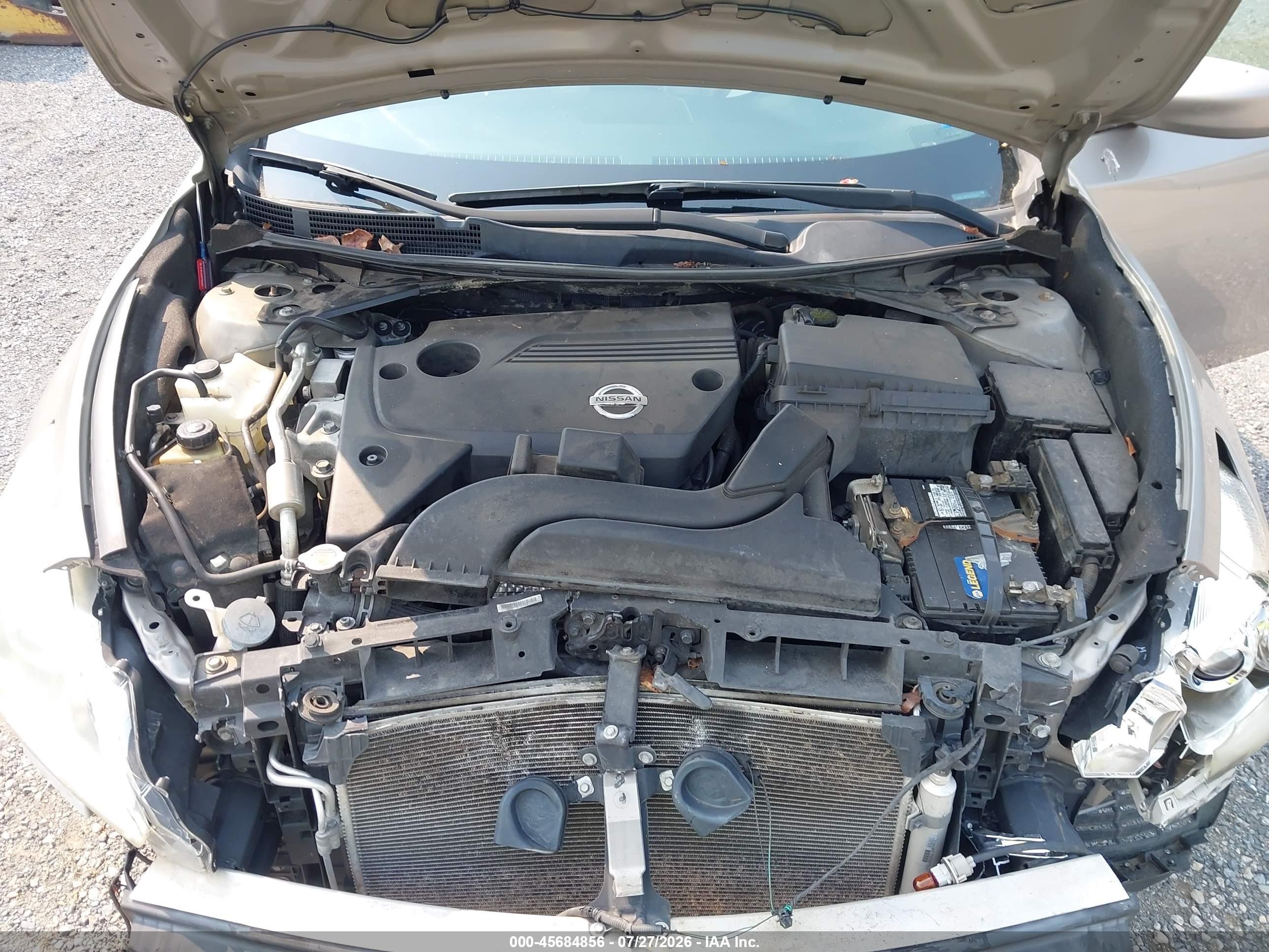 2013 Nissan Altima 2.5 Sv Gold vin: 1N4AL3AP6DC101417