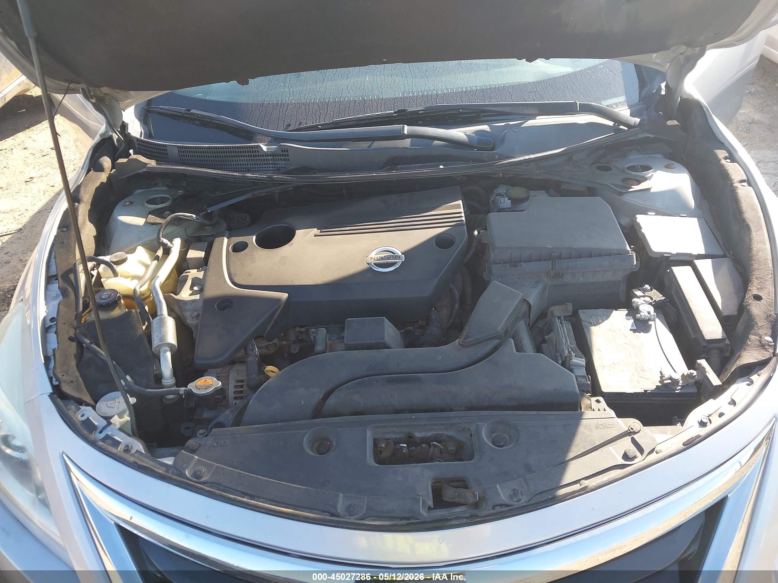 2013 Nissan Altima 2.5 S Silver vin: 1N4AL3AP6DC109551
