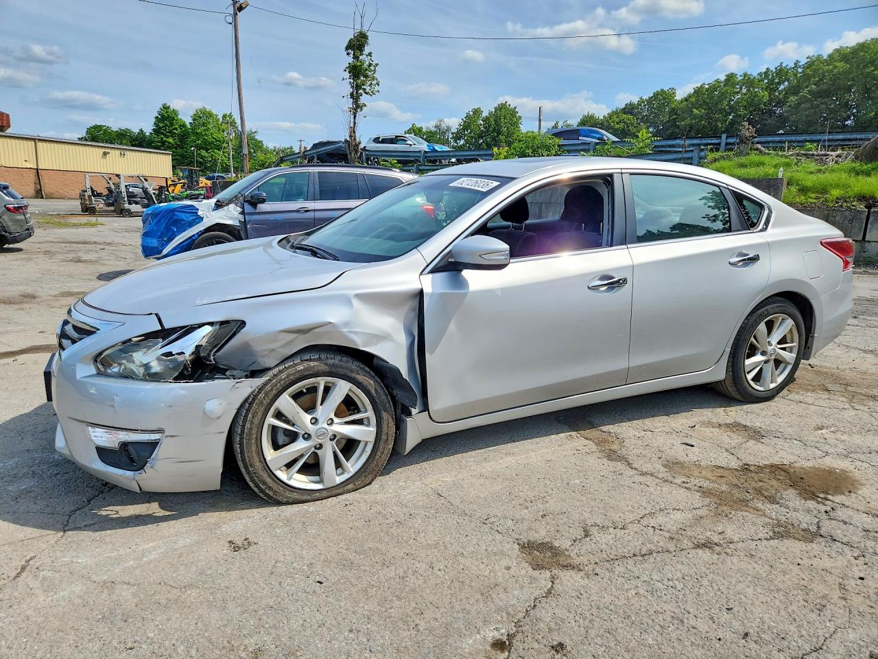 2013 Nissan Altima 2.5 Silver vin: 1N4AL3AP6DC117052