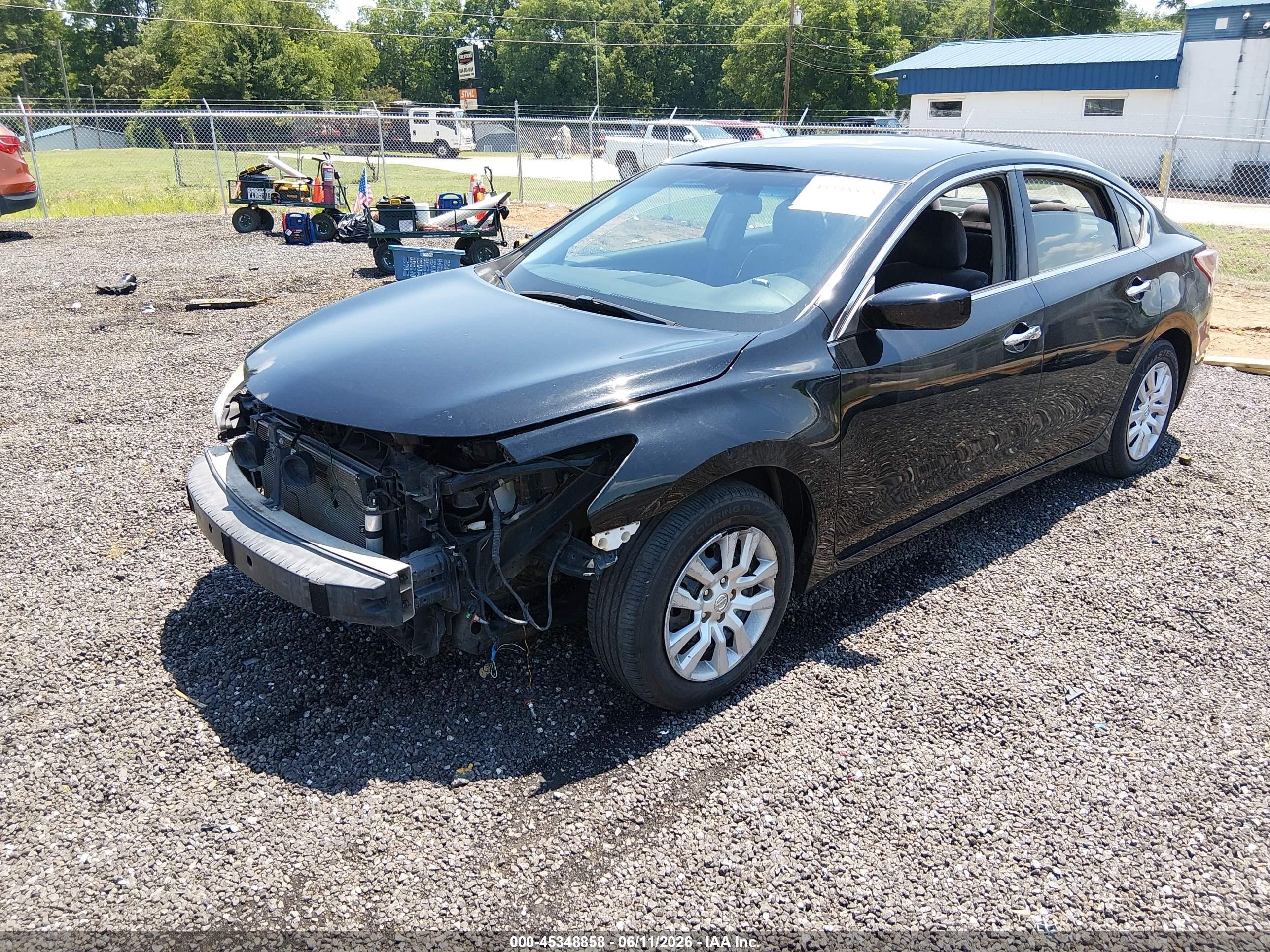 2013 Nissan Altima 2.5 S Black vin: 1N4AL3AP6DC134157