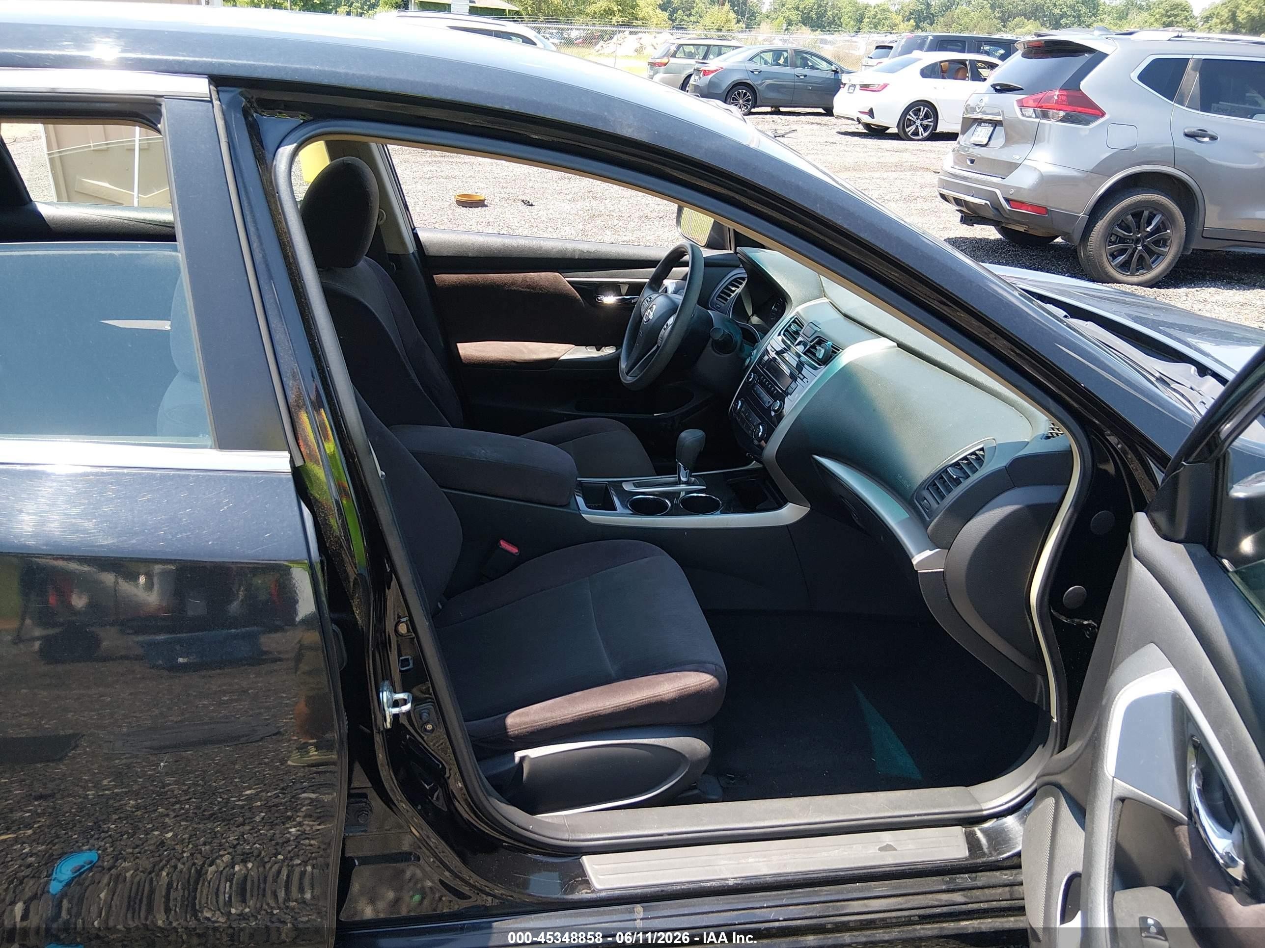 2013 Nissan Altima 2.5 S Black vin: 1N4AL3AP6DC134157